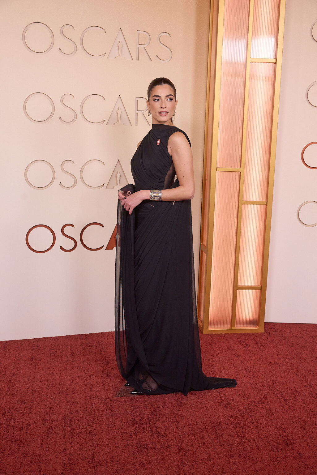 Saja Kilani arrives on the red carpet of the 98th Oscars® at the Dolby® Theatre at Ovation Hollywood on Sunday, March 15, 2026.