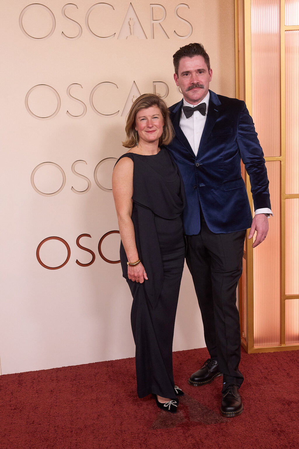 David Vickery and guest arrive on the red carpet of the 98th Oscars® at the Dolby® Theatre at Ovation Hollywood on Sunday, March 15, 2026.