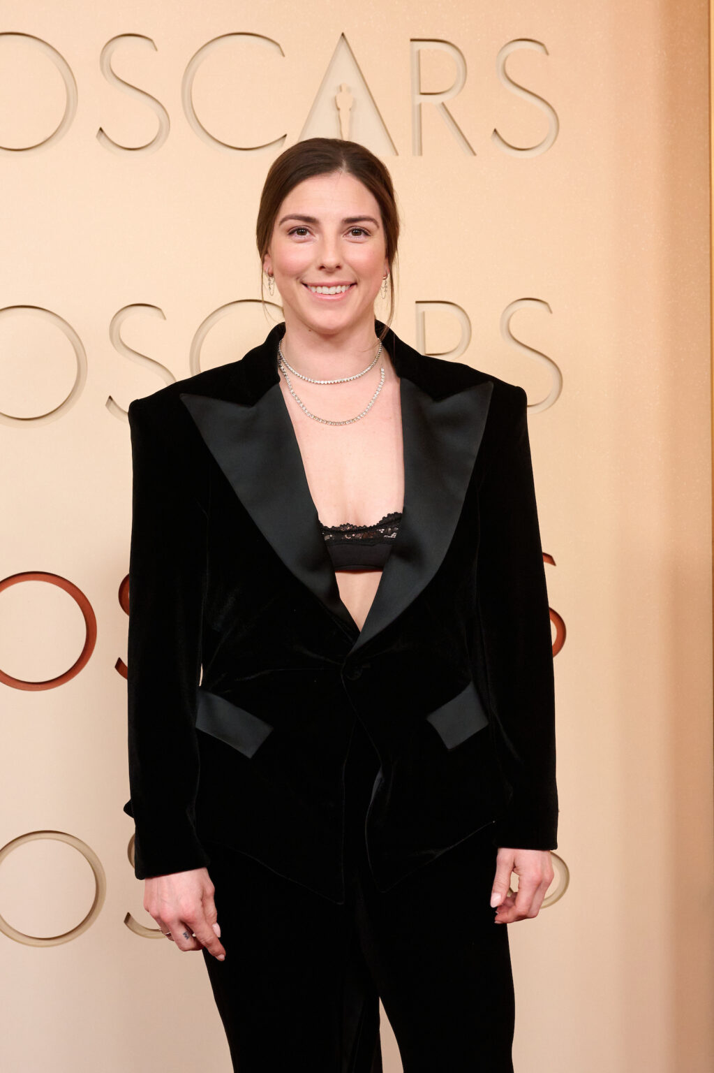 Hilary Knight arrives on the red carpet of the 98th Oscars® at the Dolby® Theatre at Ovation Hollywood on Sunday, March 15, 2026.