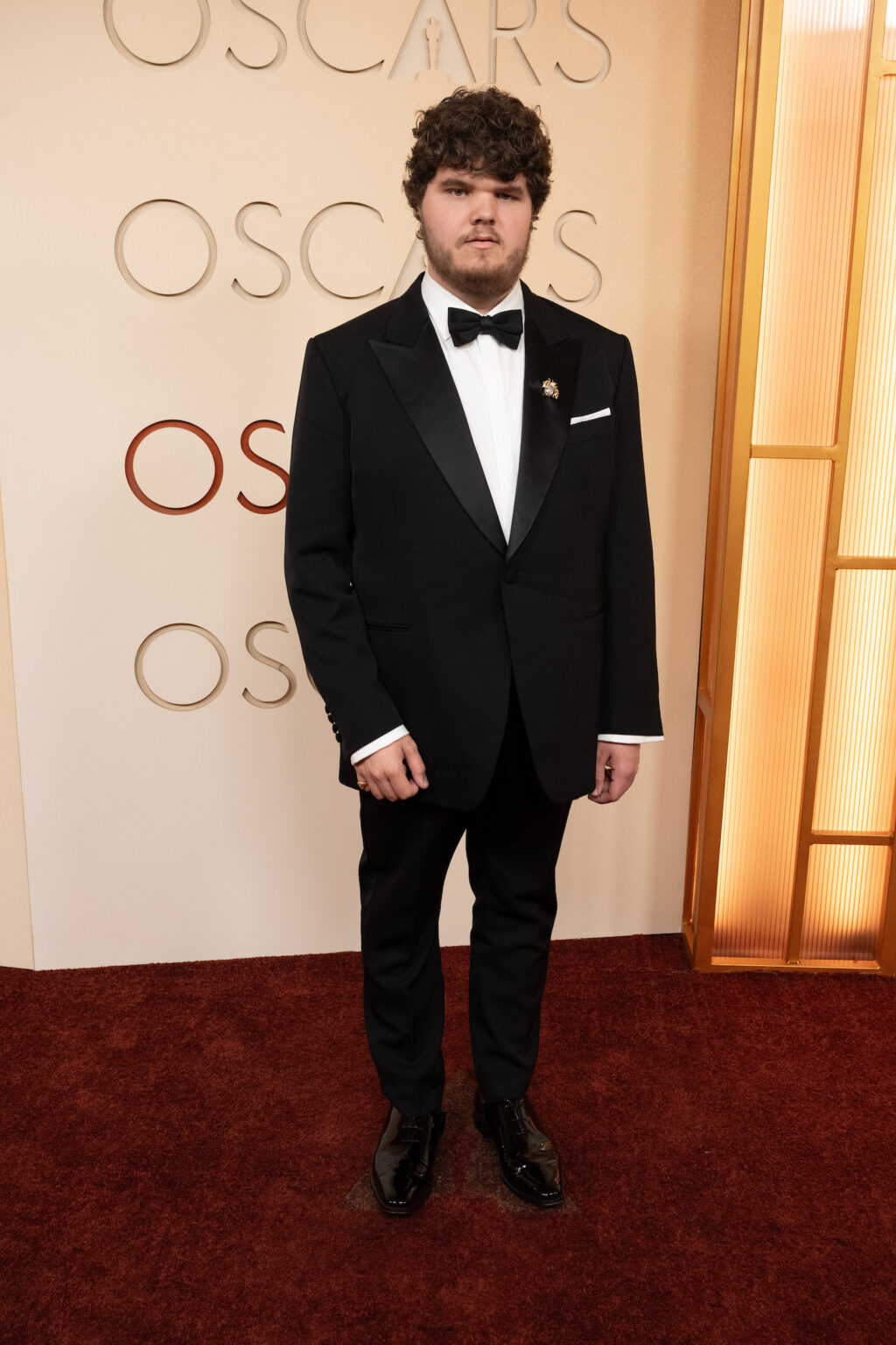 Aidan Delbis arrives on the red carpet of the 98th Oscars® at the Dolby® Theatre at Ovation Hollywood on Sunday, March 15, 2026.