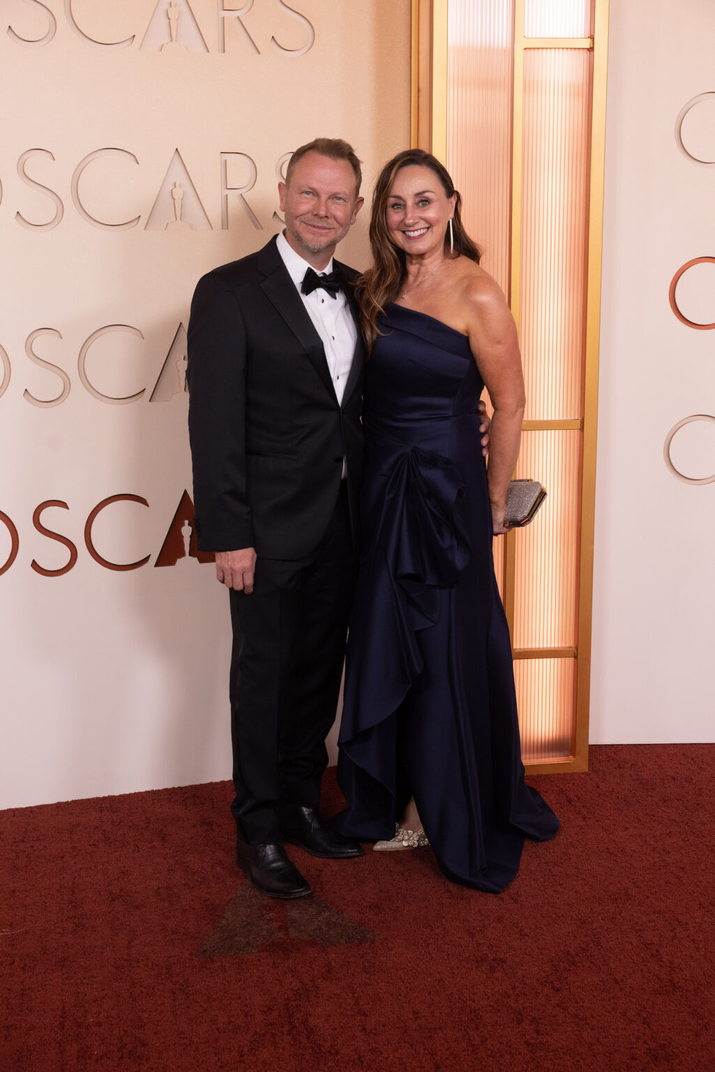 Richard Baneham and guest arrive on the red carpet of the 98th Oscars® at the Dolby® Theatre at Ovation Hollywood on Sunday, March 15, 2026.