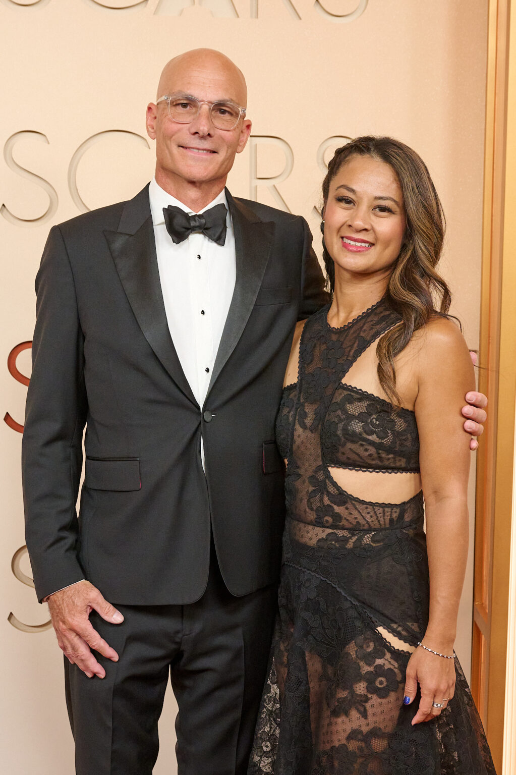 Brandon K. McLaughlin and Michelle Tesoro arrive on the red carpet of the 98th Oscars® at the Dolby® Theatre at Ovation Hollywood on Sunday, March 15, 2026.