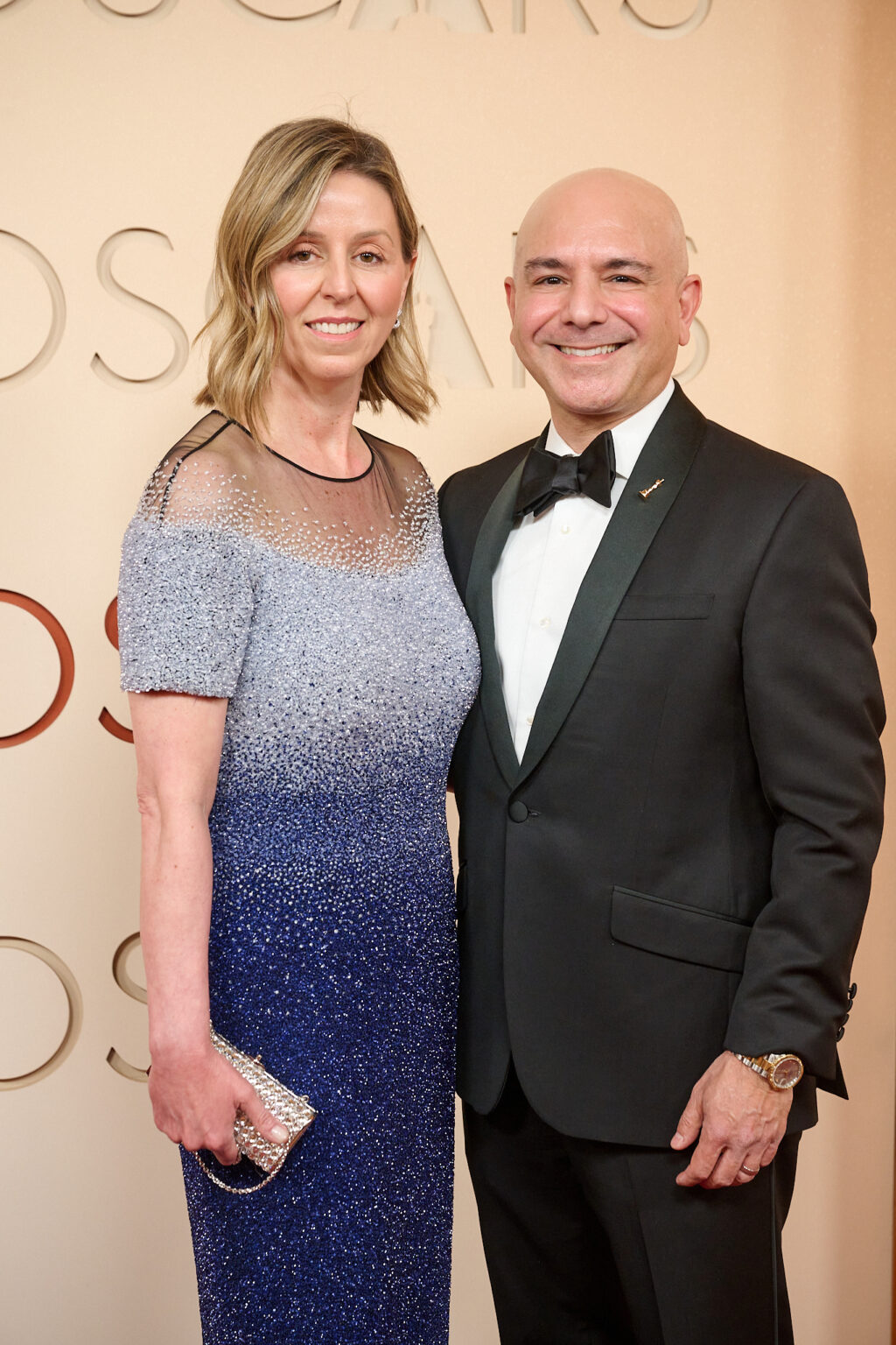 Melina Esrailian and Eric Esrailian arrive on the red carpet of the 98th Oscars® at the Dolby® Theatre at Ovation Hollywood on Sunday, March 15, 2026.