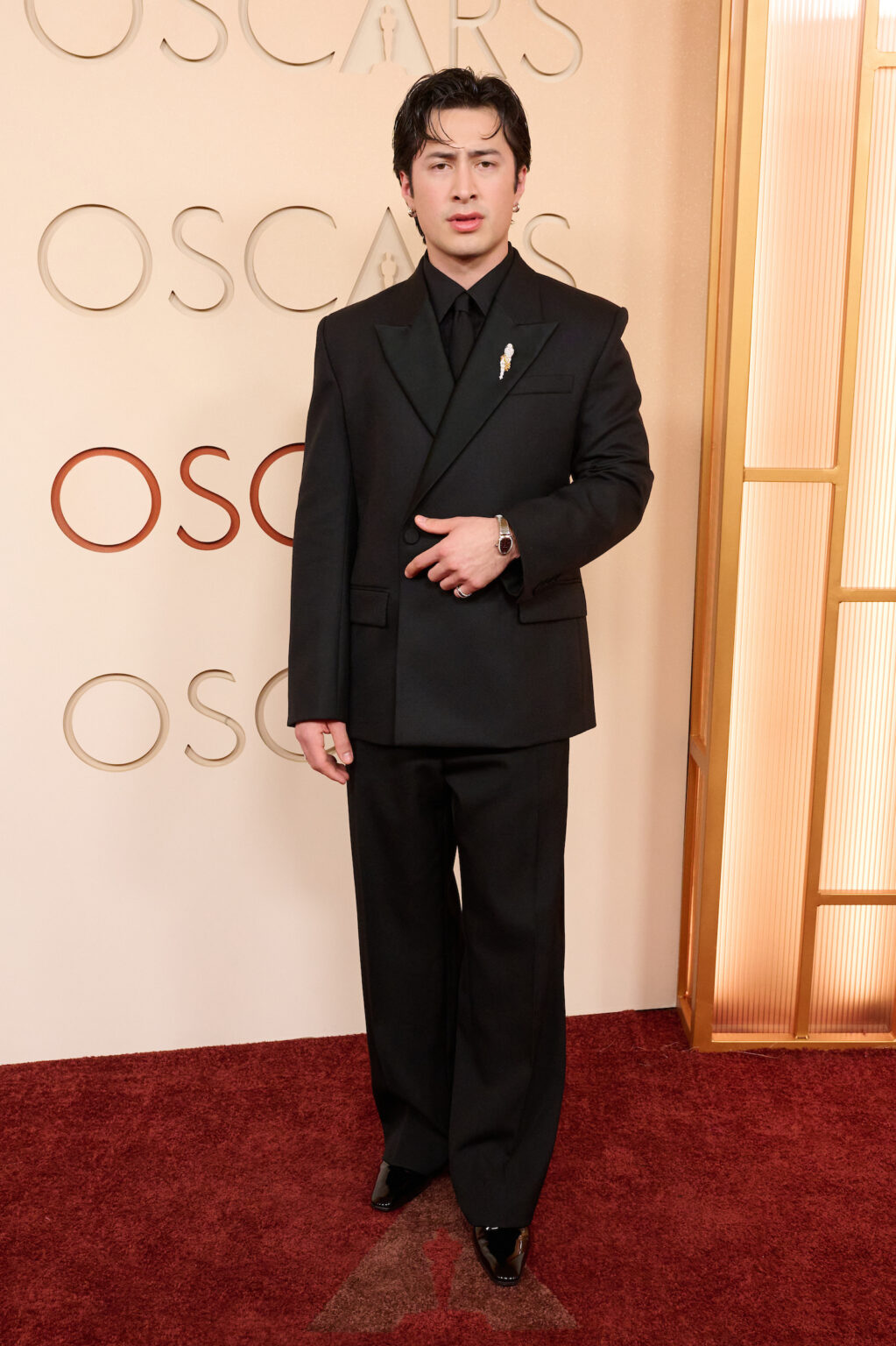 Hudson Williams arrives on the red carpet of the 98th Oscars® at the Dolby® Theatre at Ovation Hollywood on Sunday, March 15, 2026.