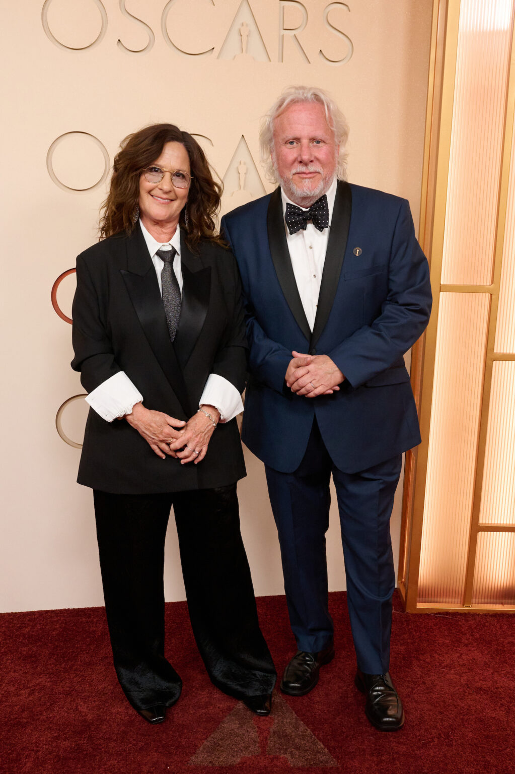 Larry Karaszewski and guest arrive on the red carpet of the 98th Oscars® at the Dolby® Theatre at Ovation Hollywood on Sunday, March 15, 2026.