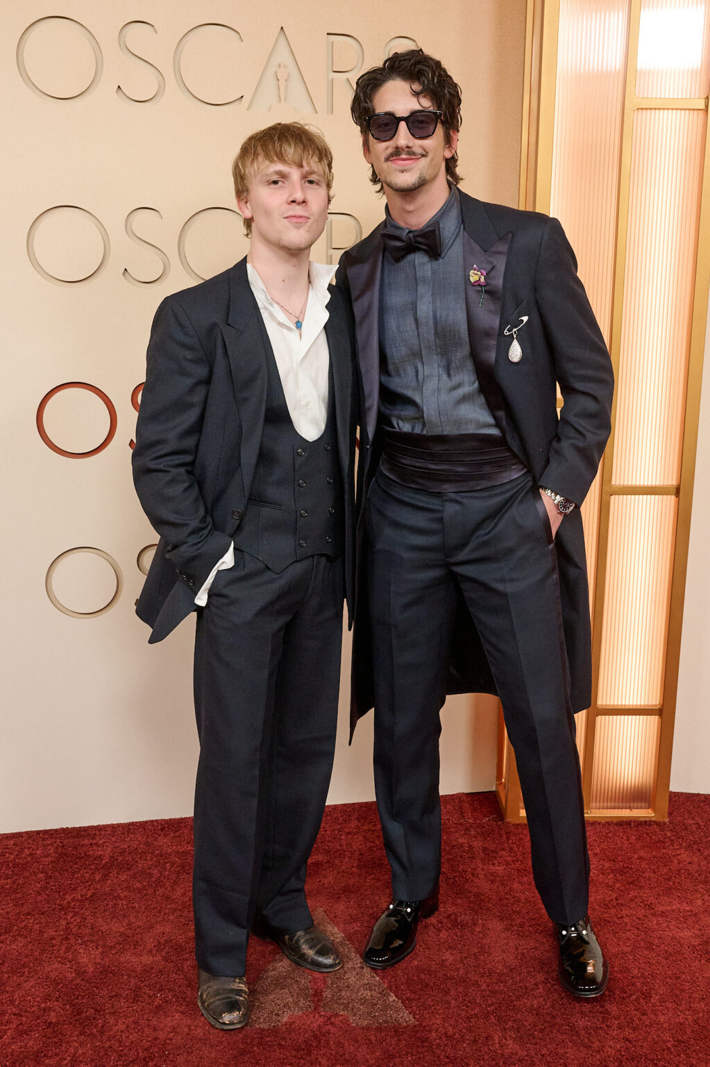 Miles Elliot and Milo Manheim arrive on the red carpet of the 98th Oscars® at the Dolby® Theatre at Ovation Hollywood on Sunday, March 15, 2026.