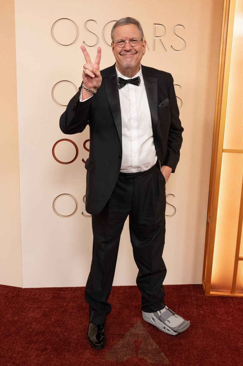 Penn Jillette arrives on the red carpet of the 98th Oscars® at the Dolby® Theatre at Ovation Hollywood on Sunday, March 15, 2026.