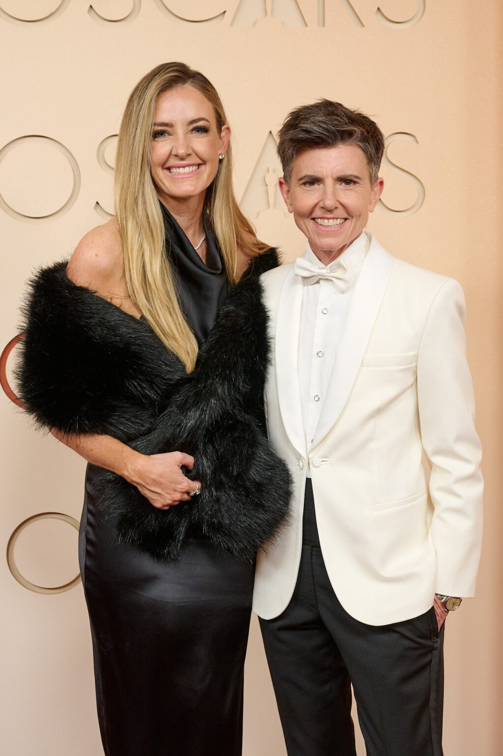 Stephanie Allynne and Tig Notaro arrive on the red carpet of the 98th Oscars® at the Dolby® Theatre at Ovation Hollywood on Sunday, March 15, 2026.