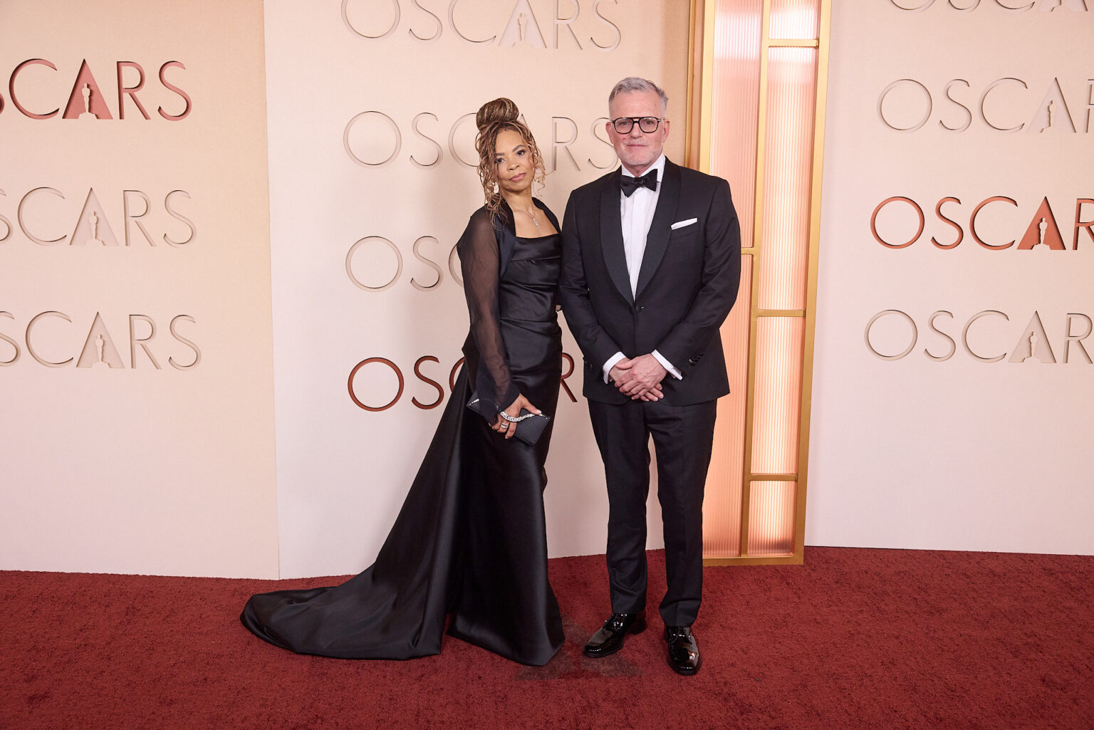 Chad Oman and guest arrive on the red carpet of the 98th Oscars® at the Dolby® Theatre at Ovation Hollywood on Sunday, March 15, 2026.