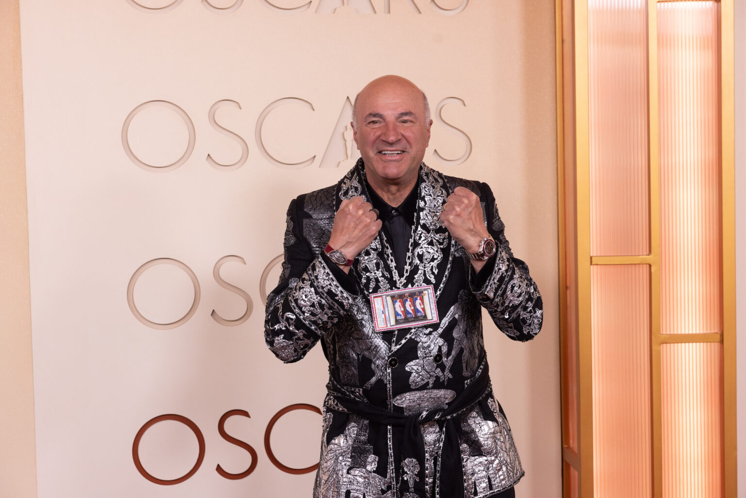 Kevin O’Leary arrives on the red carpet of the 98th Oscars® at the Dolby® Theatre at Ovation Hollywood on Sunday, March 15, 2026.