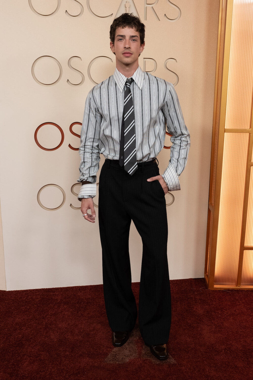 Manu Rios arrives on the red carpet of the 98th Oscars® at the Dolby® Theatre at Ovation Hollywood on Sunday, March 15, 2026.