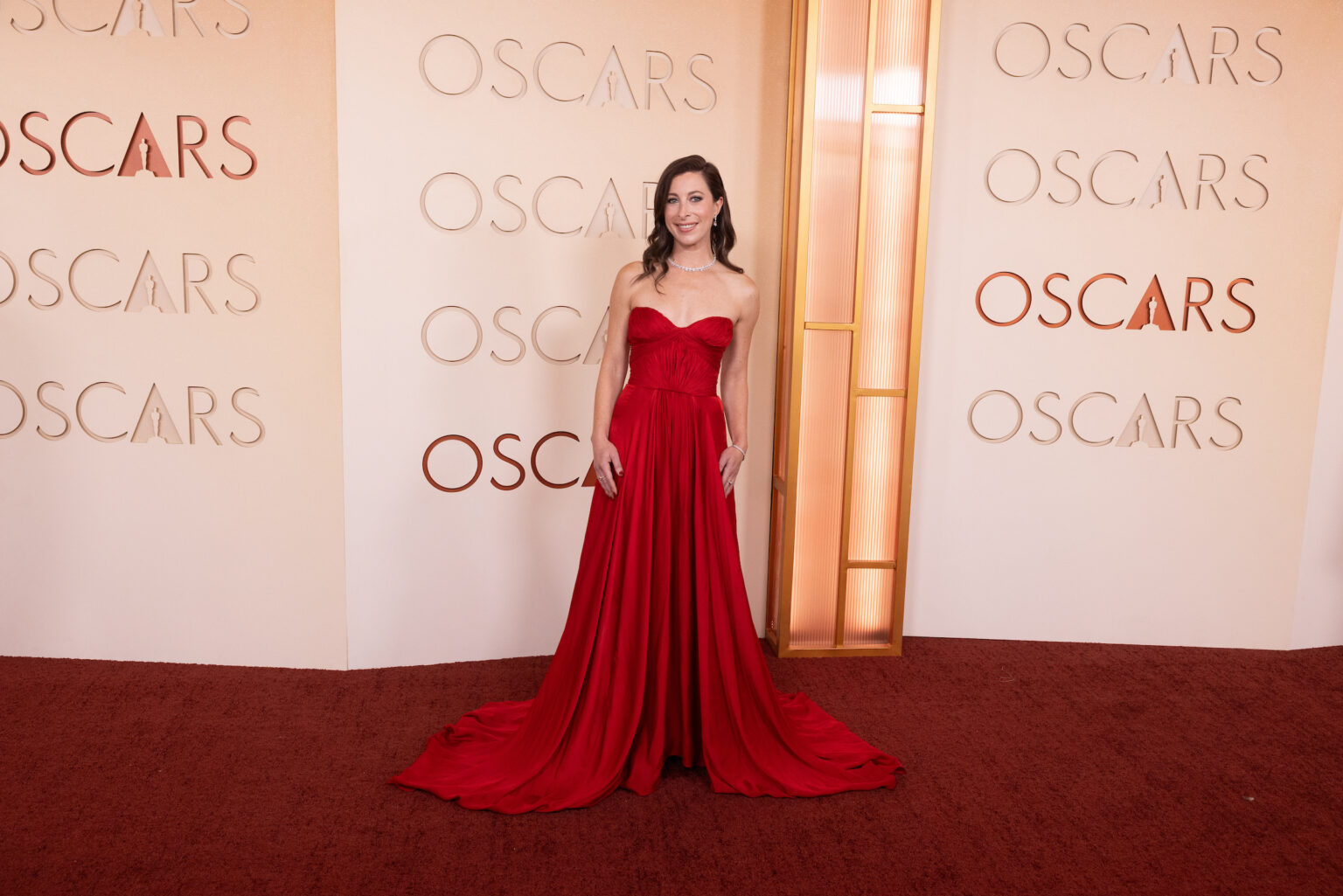 Ashley Schlaiferi arrives on the red carpet of the 98th Oscars® at the Dolby® Theatre at Ovation Hollywood on Sunday, March 15, 2026.