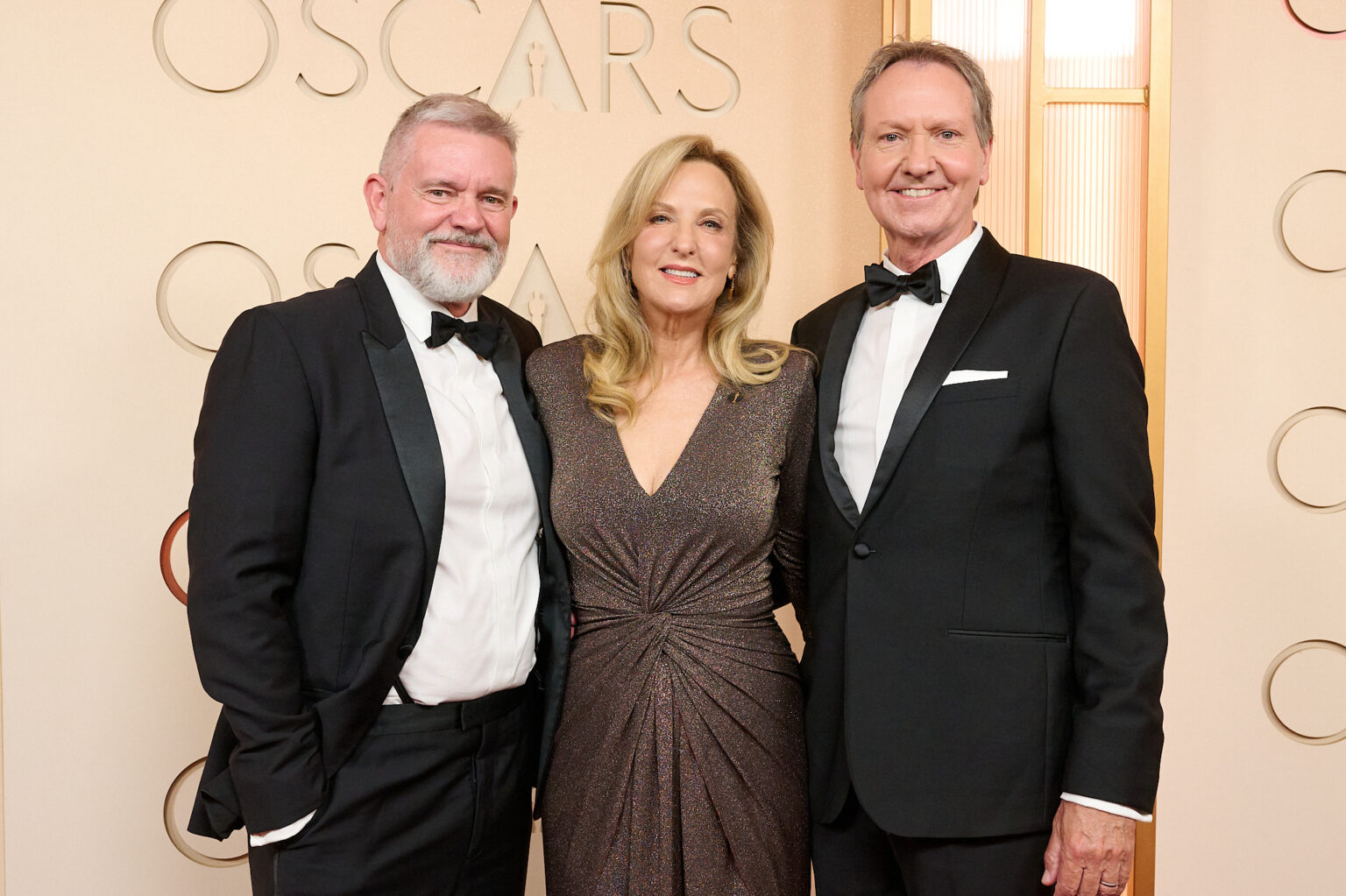 Brooke Breton and Ray Breton (right) arrive on the red carpet of the 98th Oscars® at the Dolby® Theatre at Ovation Hollywood on Sunday, March 15, 2026.
