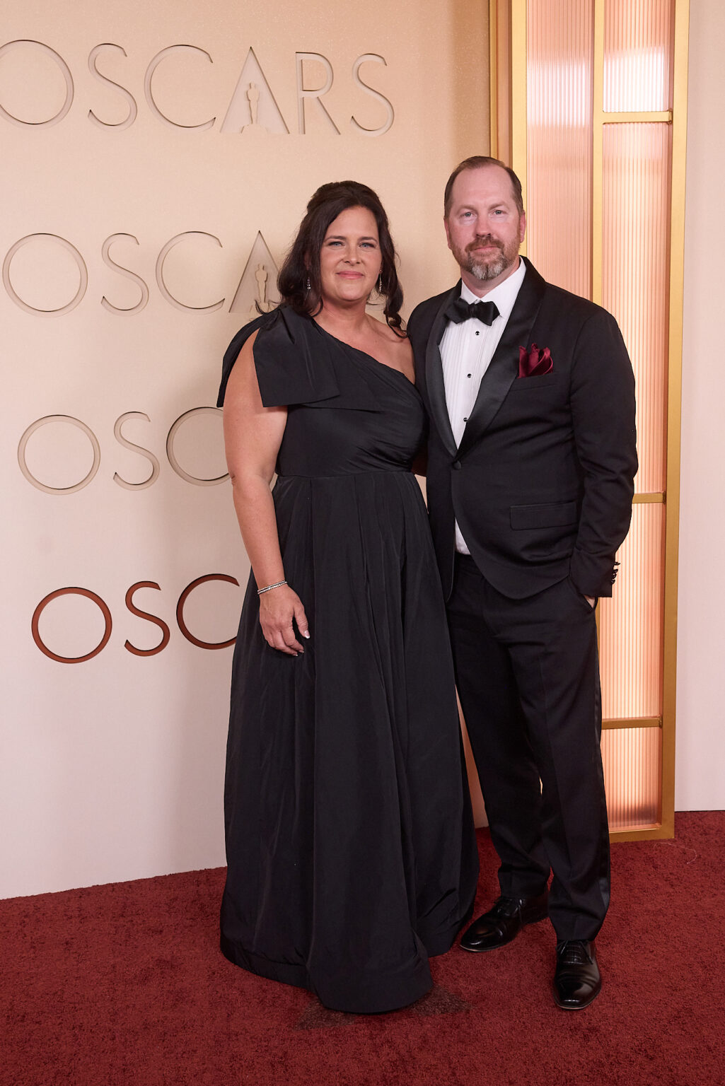 Benjamin A. Burtt and guest arrive on the red carpet of the 98th Oscars® at the Dolby® Theatre at Ovation Hollywood on Sunday, March 15, 2026.