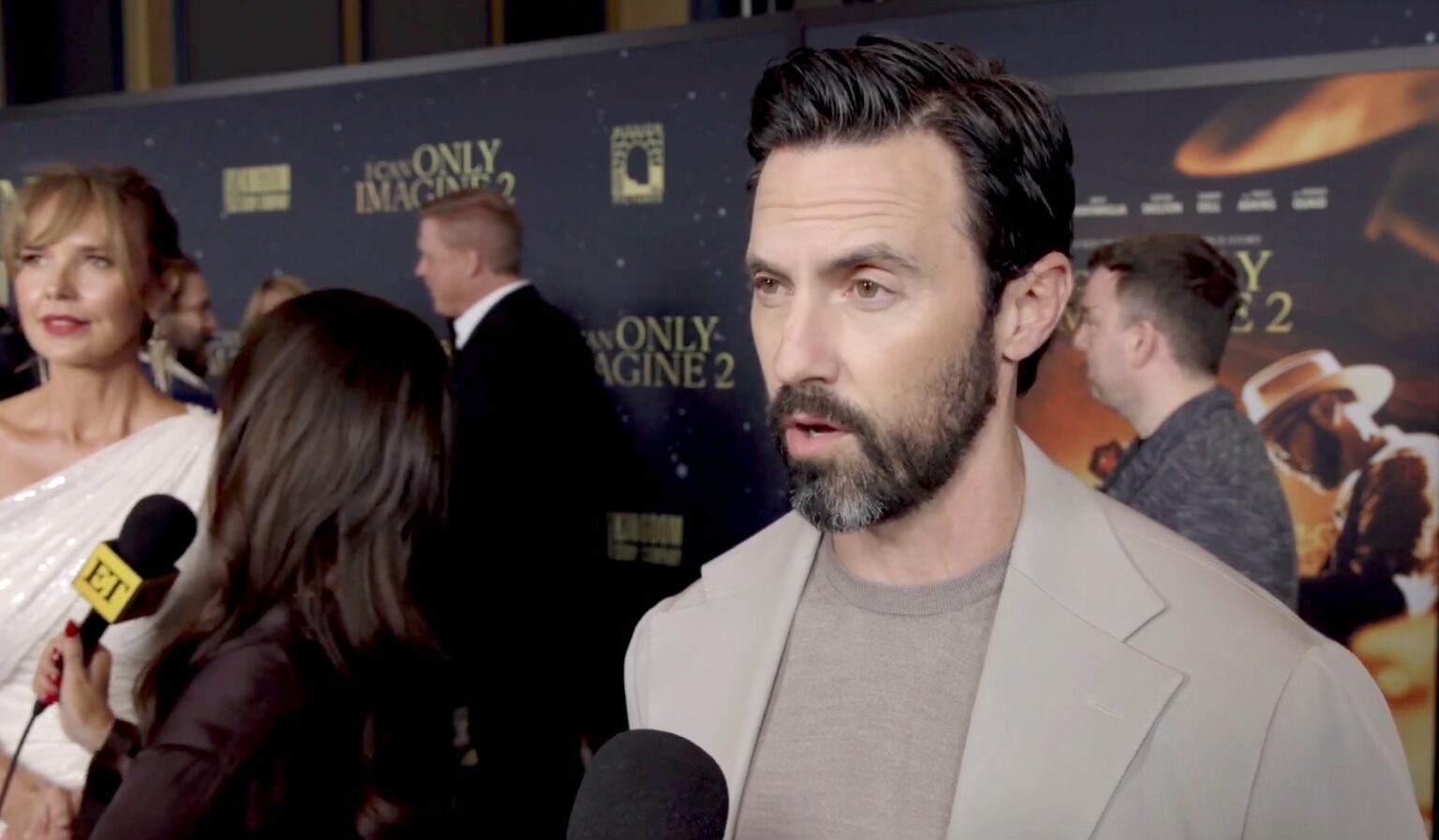 Milo Ventimiglia on Playing Tim Timmons in I Can Only Imagine 2 at the Premiere – red carpet moment