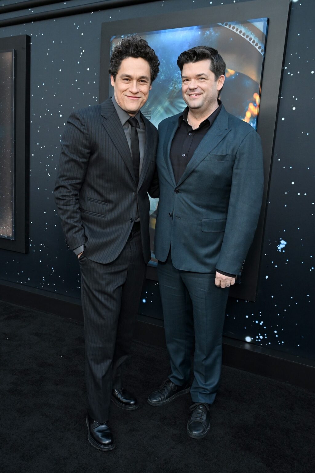 NEW YORK, NEW YORK - MARCH 18: (L-R) Phil Lord and Chris Miller attend the "Project Hail Mary" New York Premiere at Josie Robertson Plaza at Lincoln Center on March 18, 2026 in New York City. (Photo by Slaven Vlasic/Getty Images for Amazon MGM Studios)