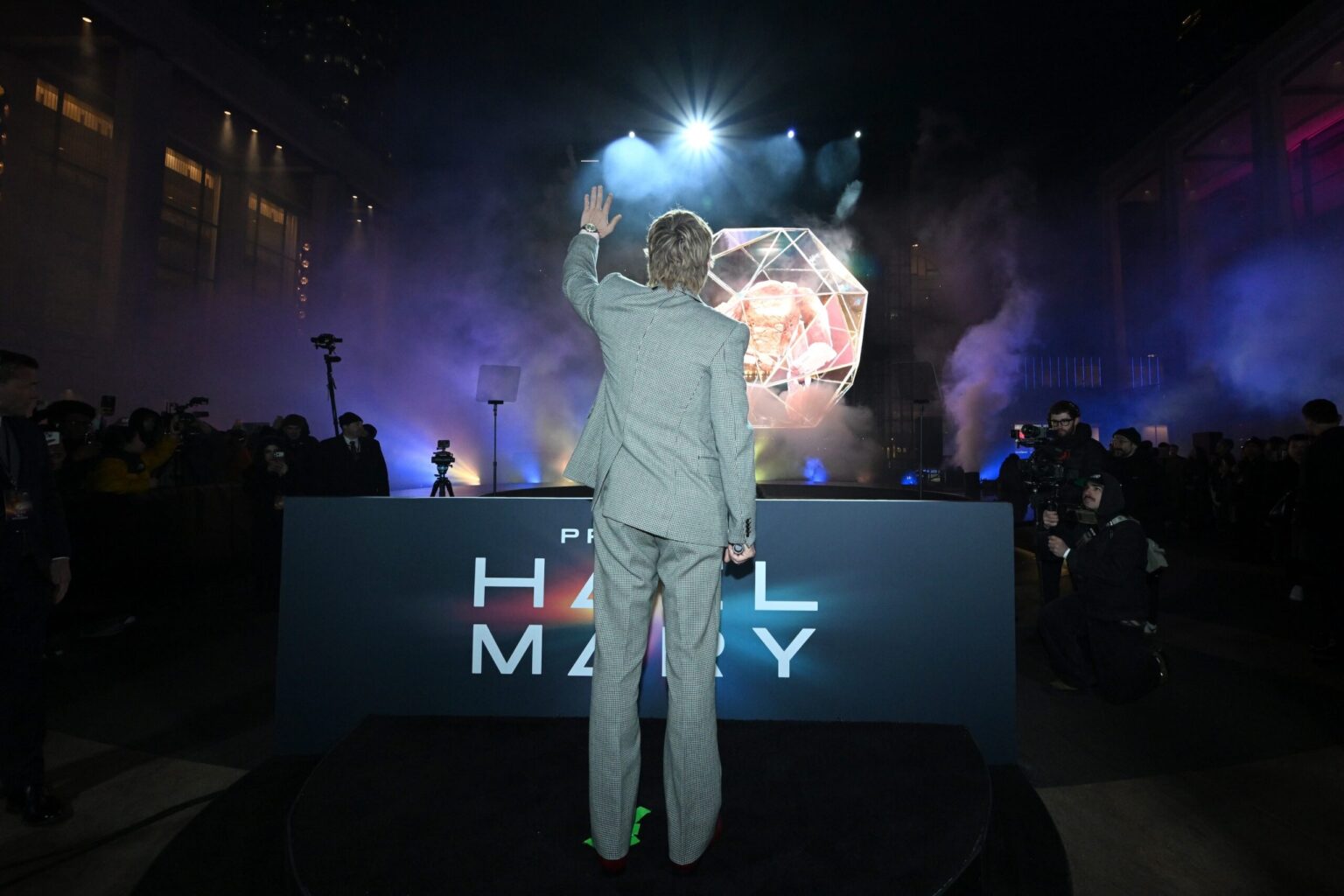 NEW YORK, NEW YORK - MARCH 18: Ryan Gosling attends the "Project Hail Mary" New York Premiere at Josie Robertson Plaza at Lincoln Center on March 18, 2026 in New York City. (Photo by Slaven Vlasic/Getty Images for Amazon MGM Studios)