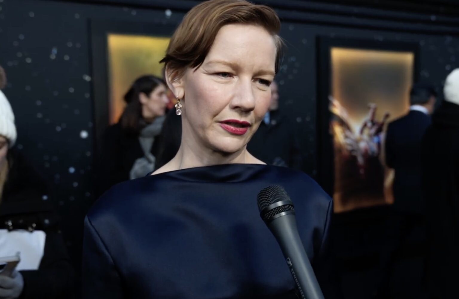 Sandra Hüller Interview | Project Hail Mary Premiere Red Carpet