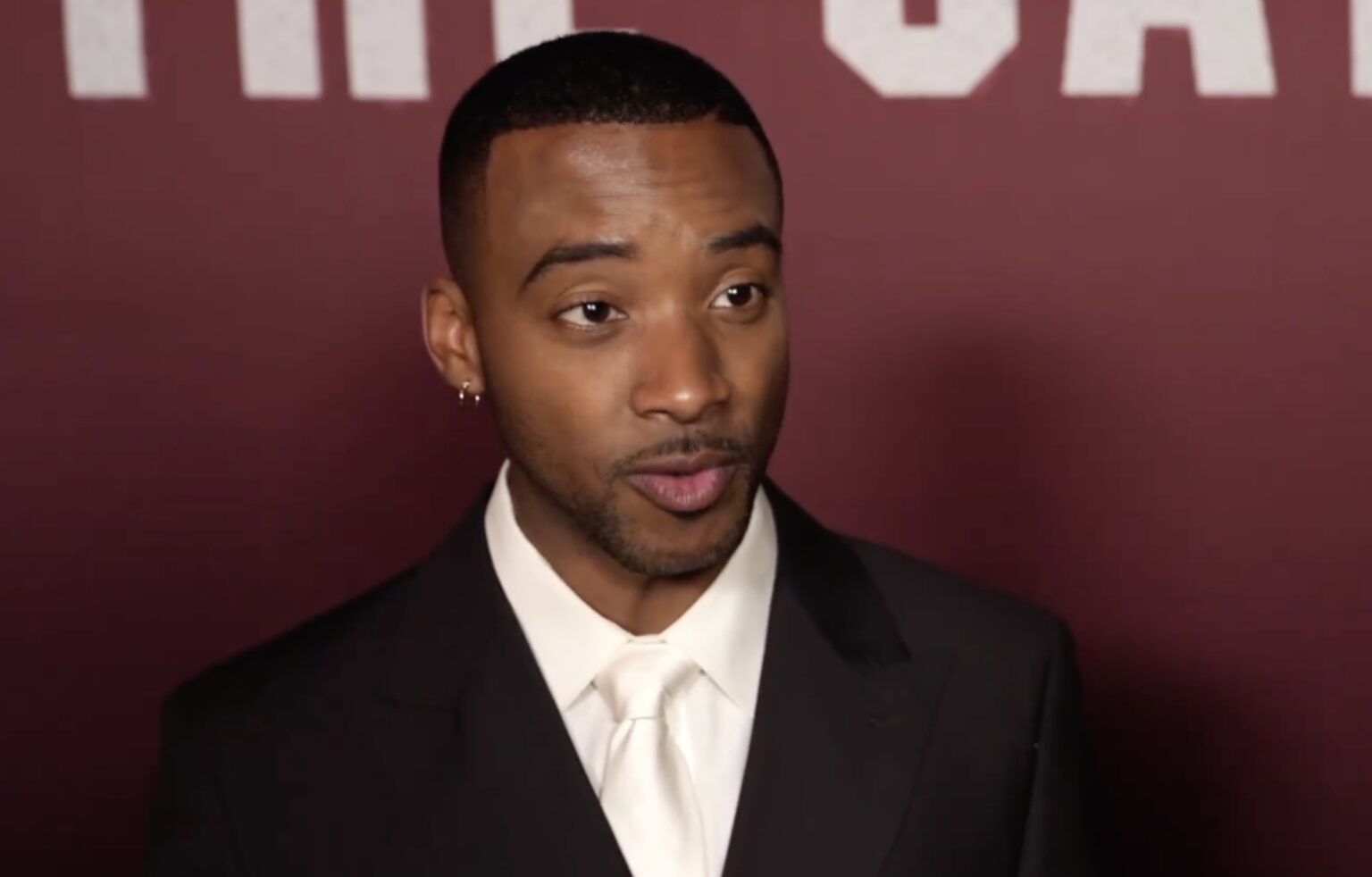 Algee Smith Interview | The Gates Movie Premiere Red Carpet