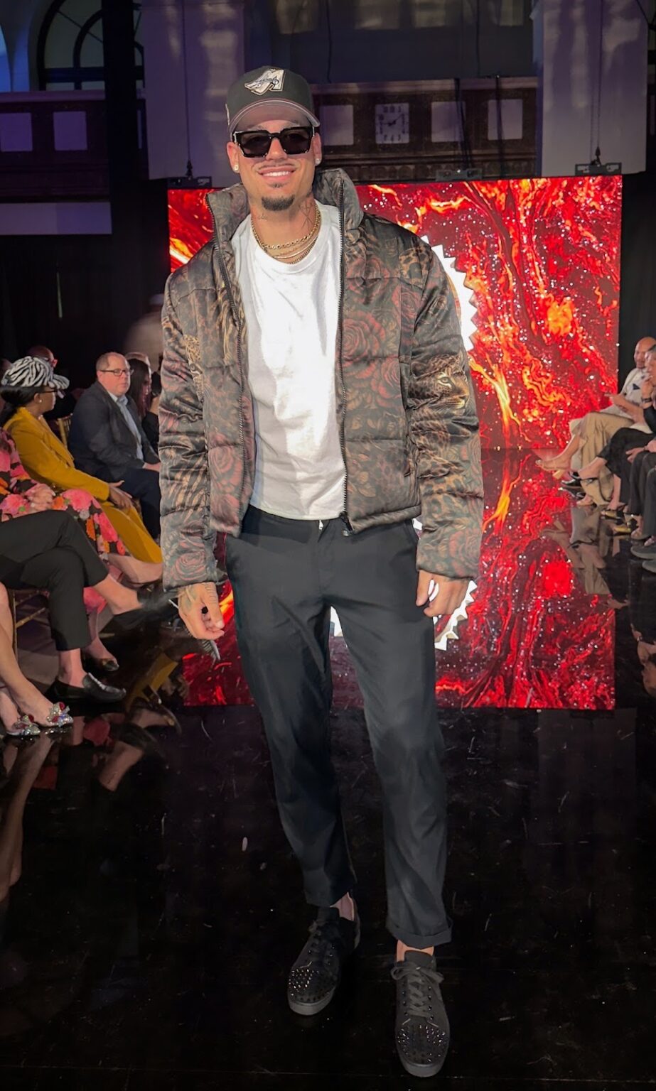 Pepe Garcia wearing Mister Triple X during LAFW Powered By Art Hearts Fashion