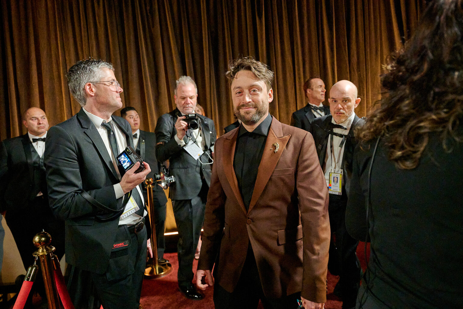 Kieran Culkin backstage during the live 98th Oscars® at the Dolby Theatre at Ovation Hollywood in Los Angeles, CA, on Sunday, March 15, 2026.