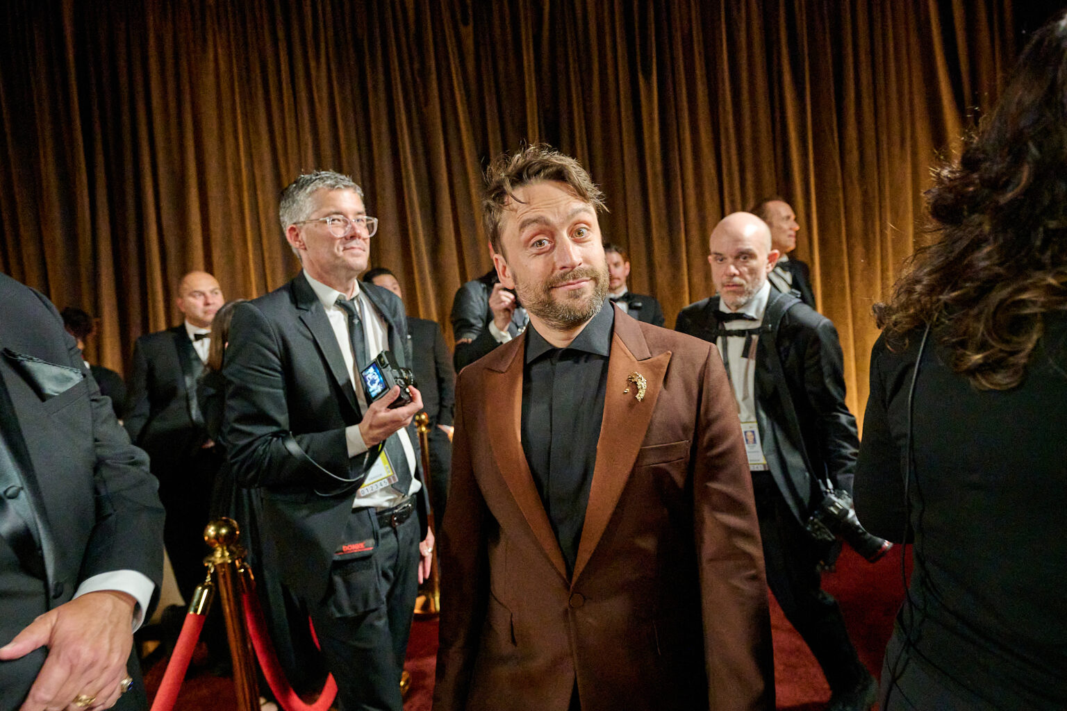 Kieran Culkin backstage during the live 98th Oscars® at the Dolby Theatre at Ovation Hollywood in Los Angeles, CA, on Sunday, March 15, 2026.