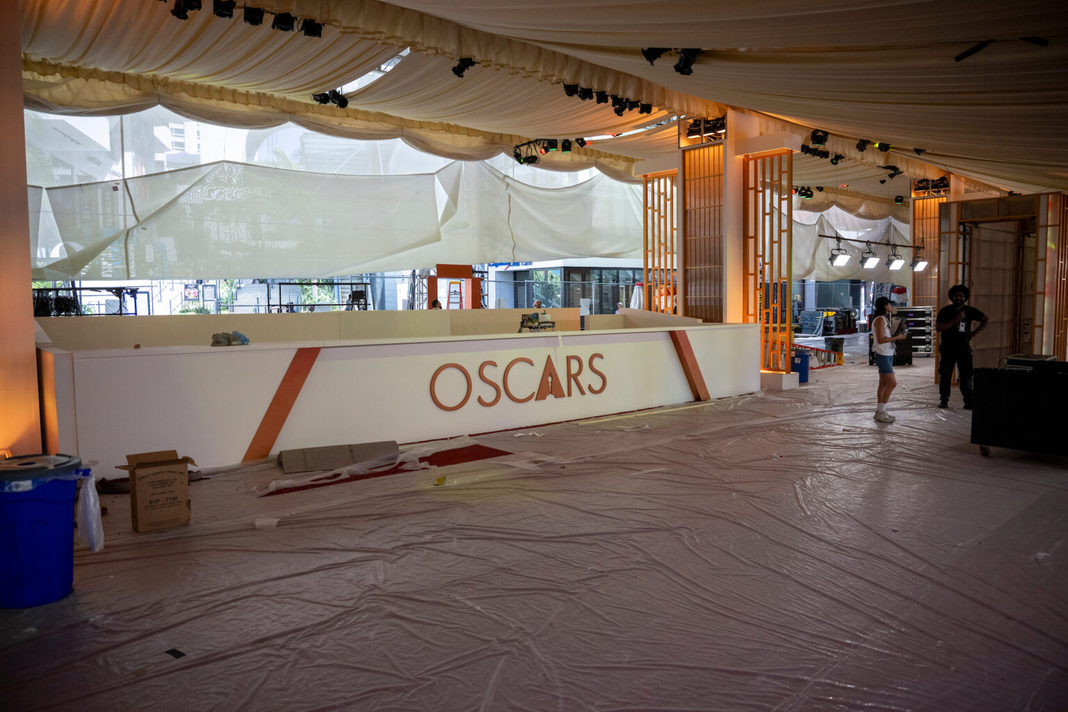 Set Ups for the 98th Oscars on Thursday, March 12, 2026.