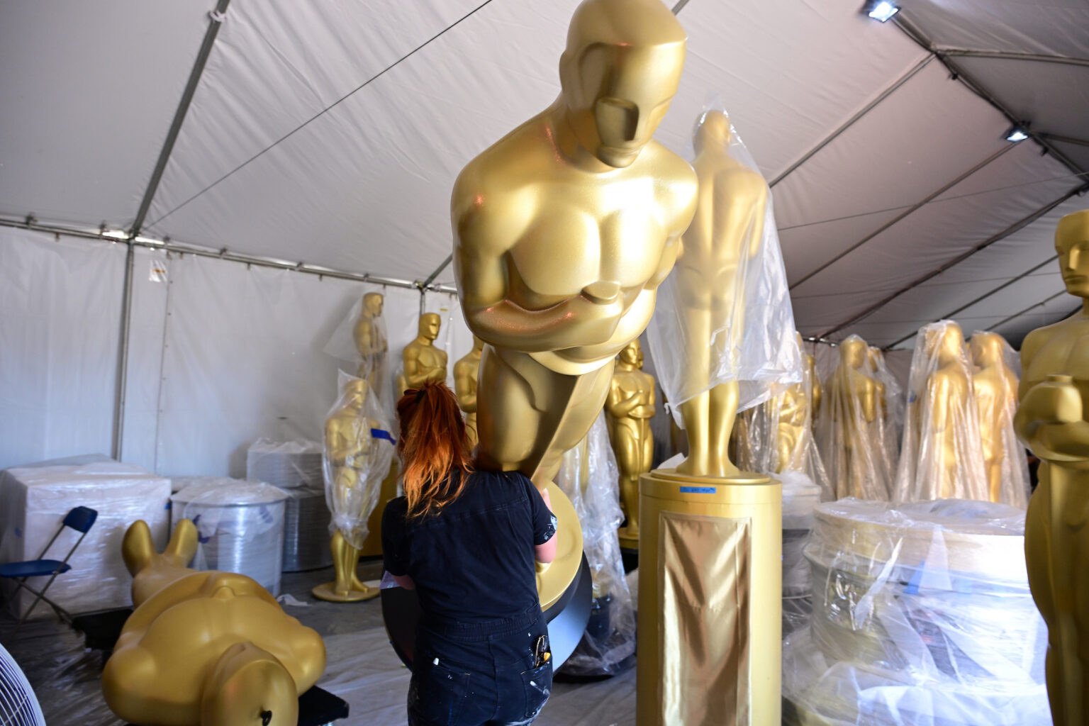 Set Ups for the 98th Oscars on Thursday, March 12, 2026.