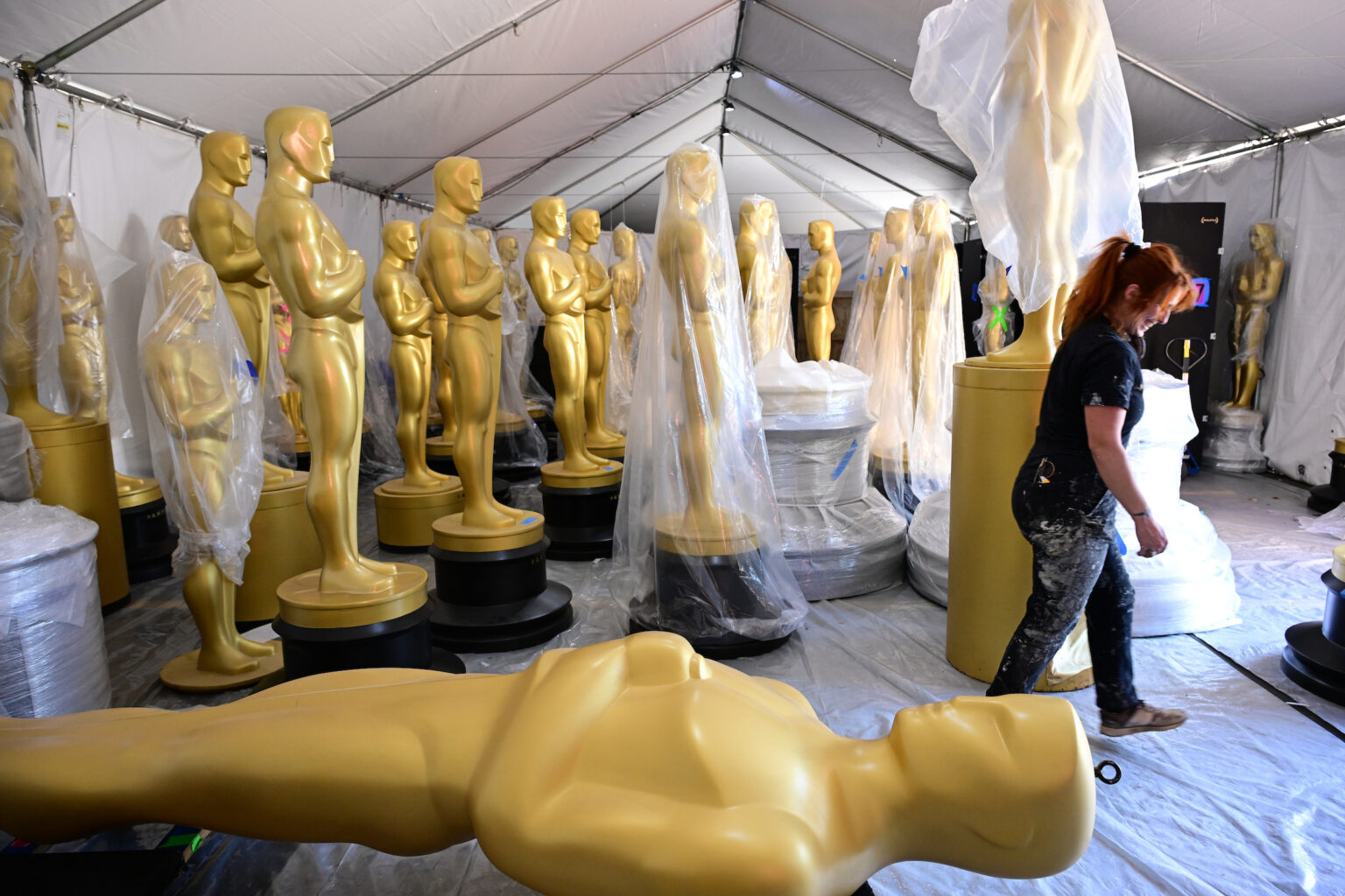 Set Ups for the 98th Oscars on Thursday, March 12, 2026.