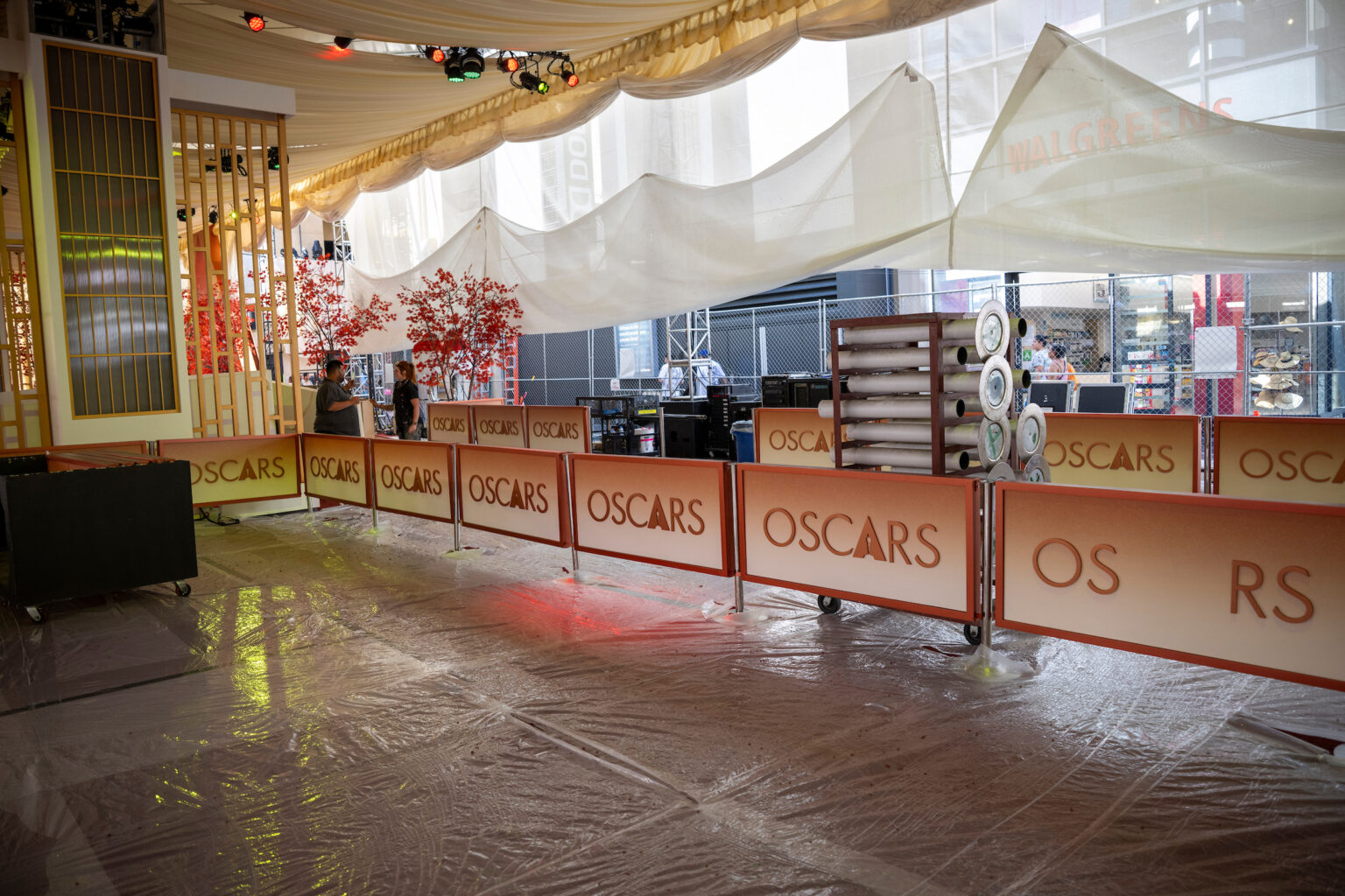 Set Ups for the 98th Oscars on Thursday, March 12, 2026.