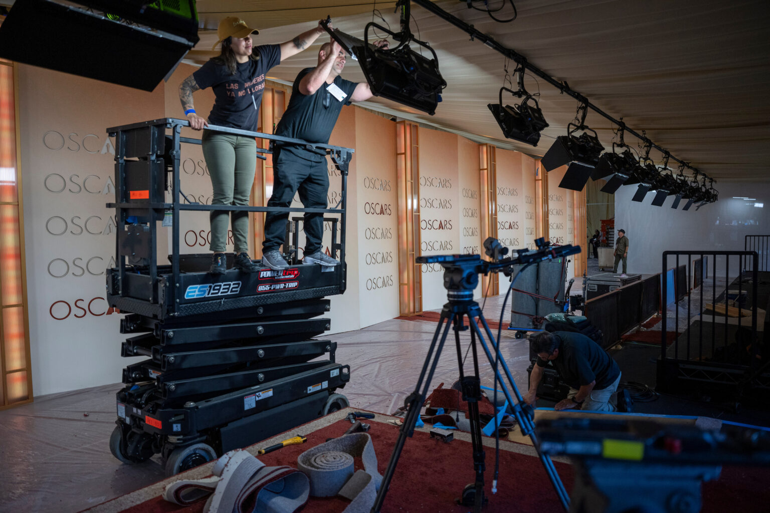 Set Ups for the 98th Oscars on Thursday, March 12, 2026.