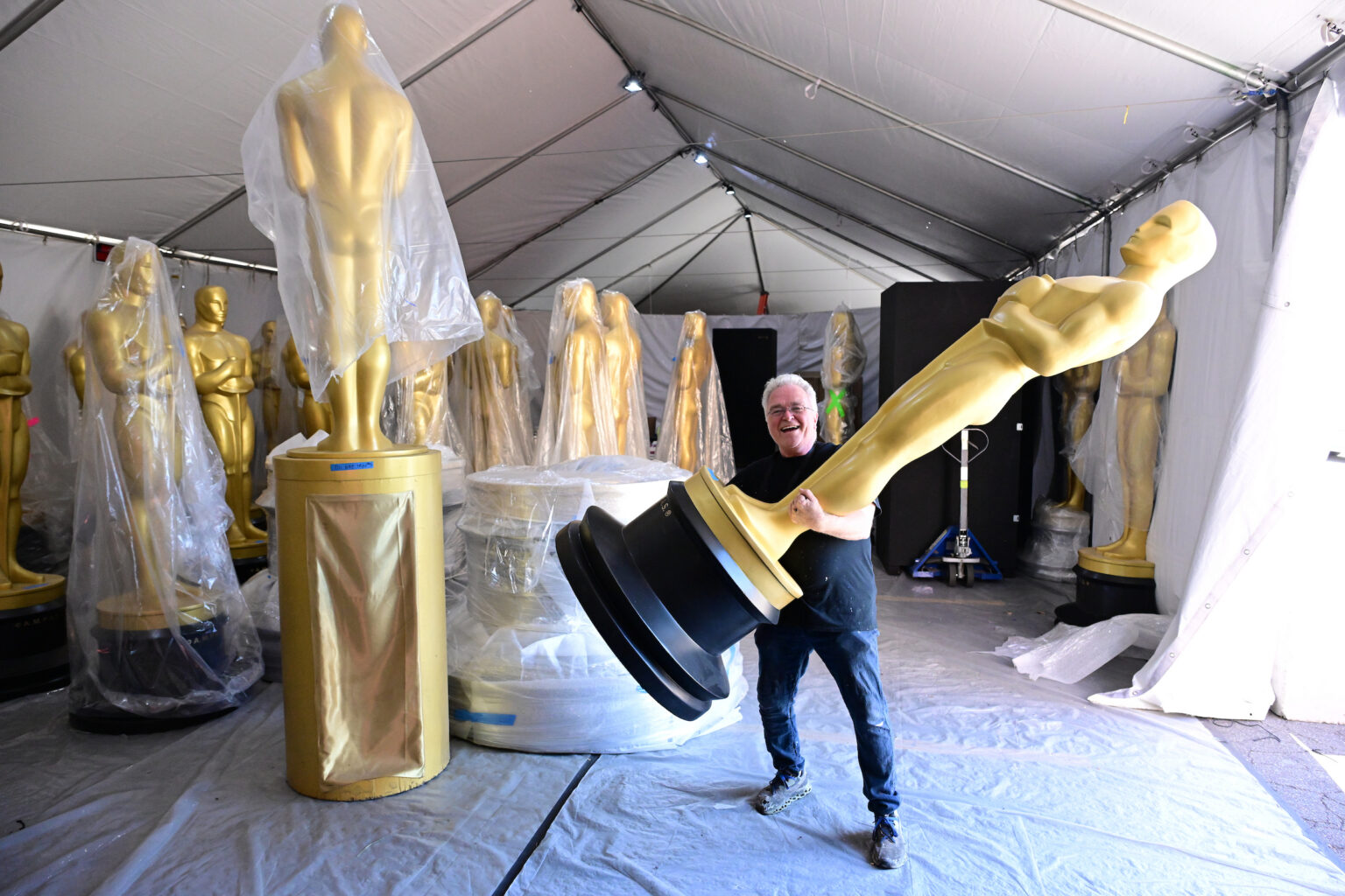 Set Ups for the 98th Oscars on Thursday, March 12, 2026.