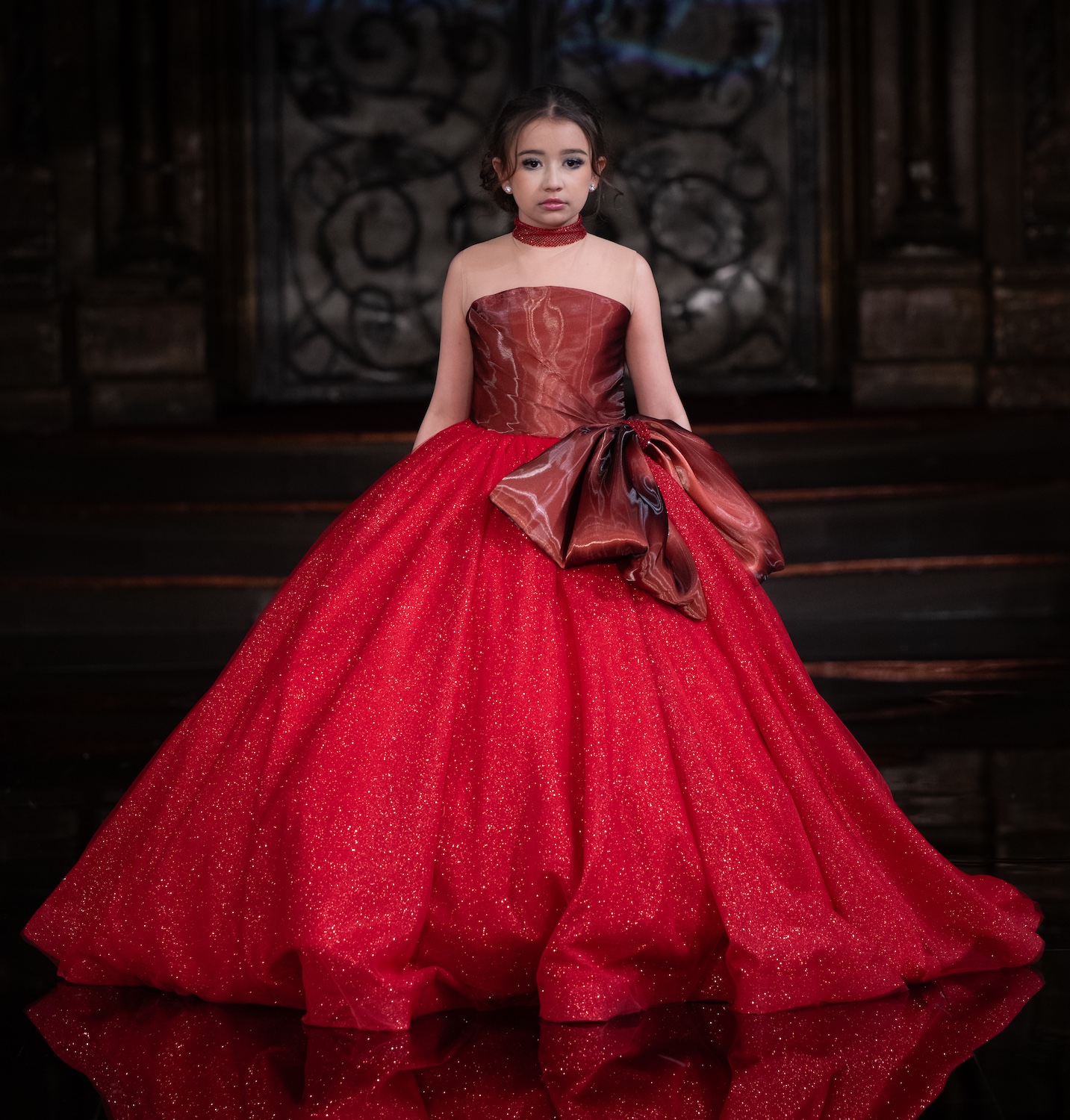 NEW YORK, NEW YORK - FEBRUARY 13: A model walks the runway at the Elsa Fairy show during New York Fashion Week Powered By Art Hearts Fashion at The Angel Orensanz Foundation on February 13, 2026 in New York City. (Photo by Mark Gunter/Getty Images for Art Hearts Fashion)