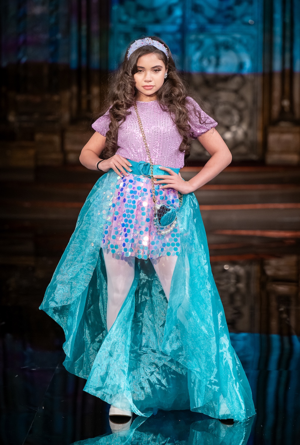 NEW YORK, NEW YORK - FEBRUARY 13: Models walks the runway at the Isabella Zimprich show during New York Fashion Week Powered By Art Hearts Fashion at The Angel Orensanz Foundation on February 13, 2026 in New York City. (Photo by Mark Gunter/Getty Images for Art Hearts Fashion)
