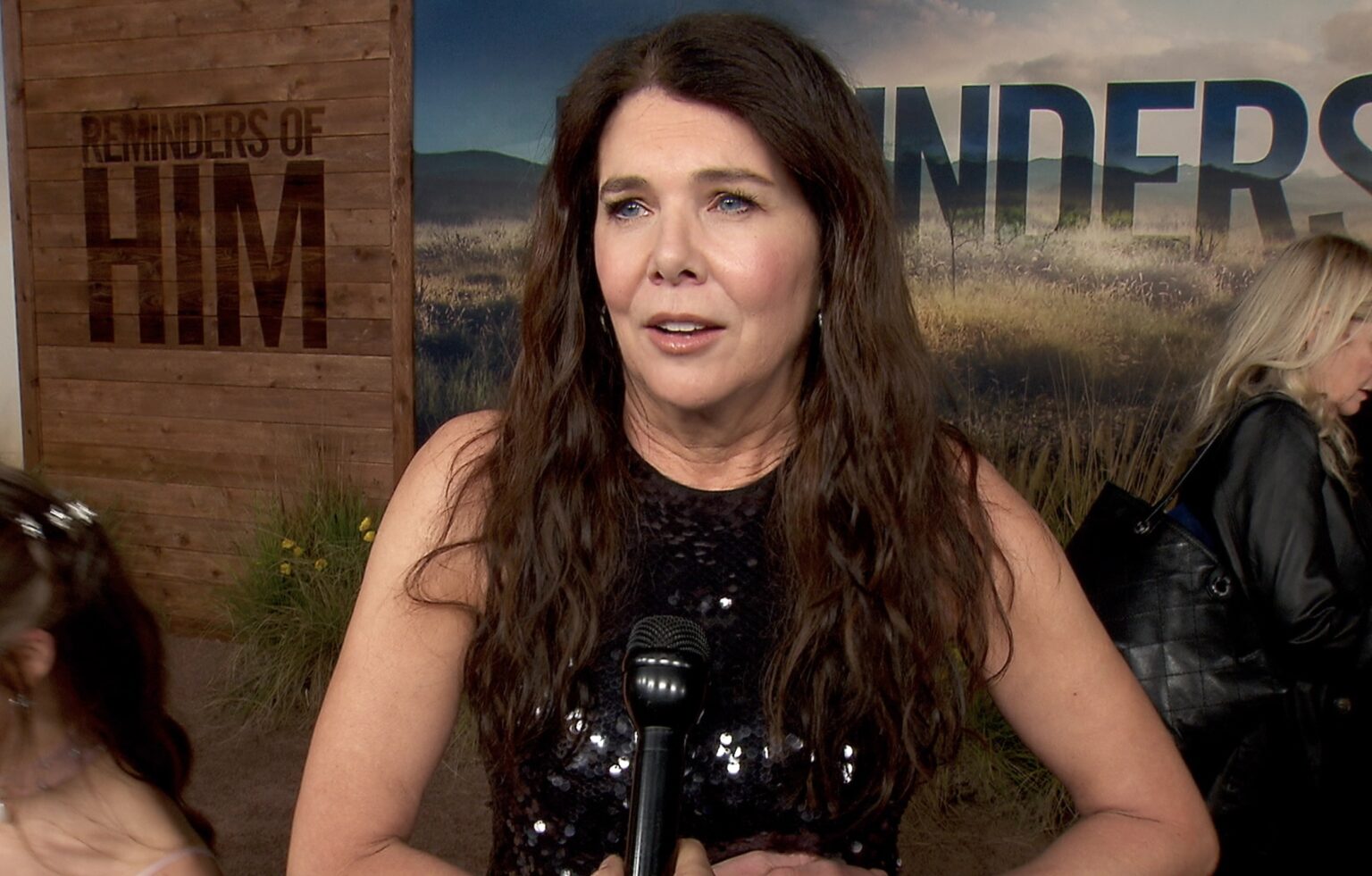 Lauren Graham, Interview, Reminders of Him Movie Premiere Red Carpet