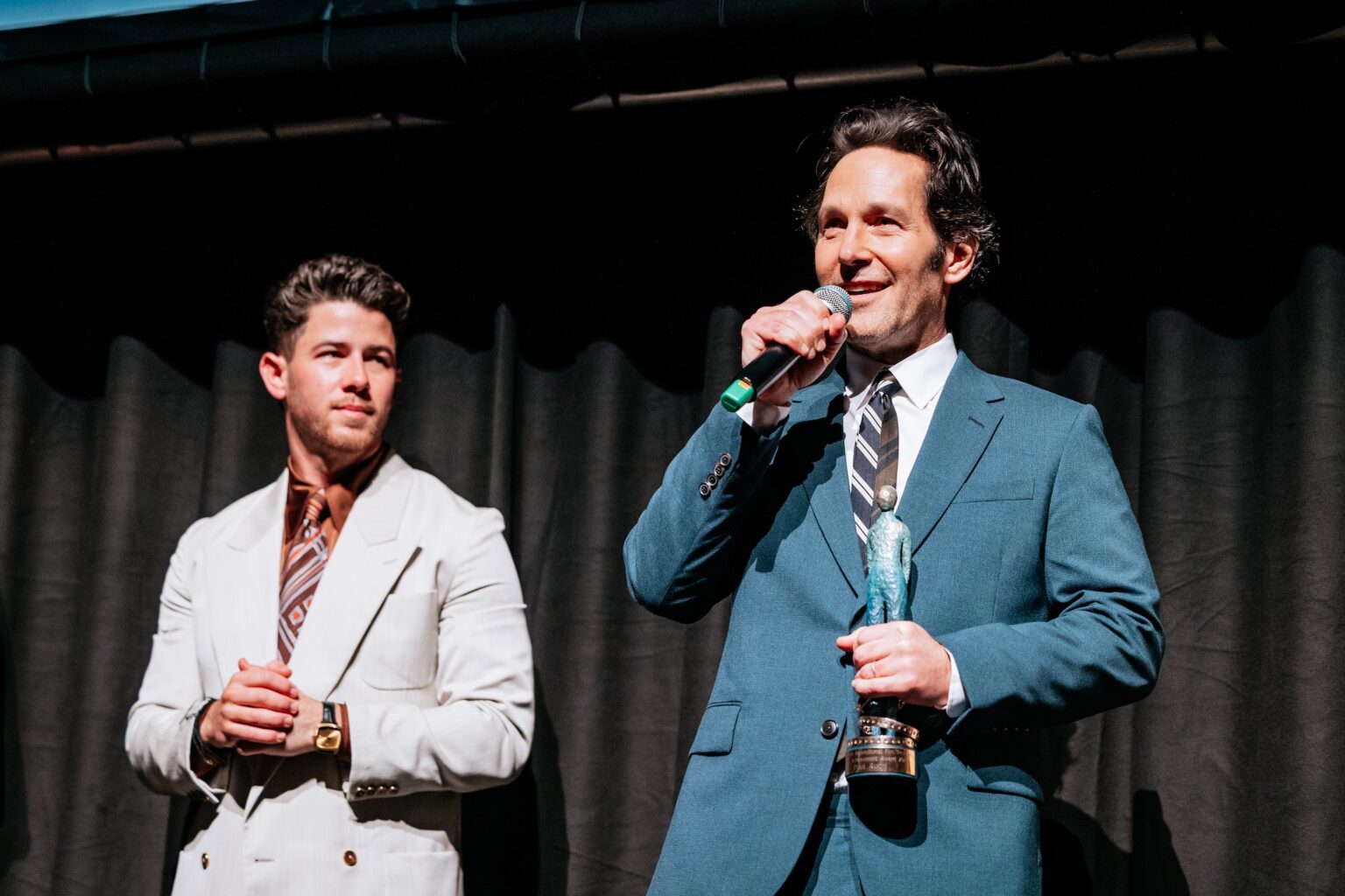 Paul Rudd and Nick Jonas Attend Power Ballad Premiere at Dublin International Film Festival