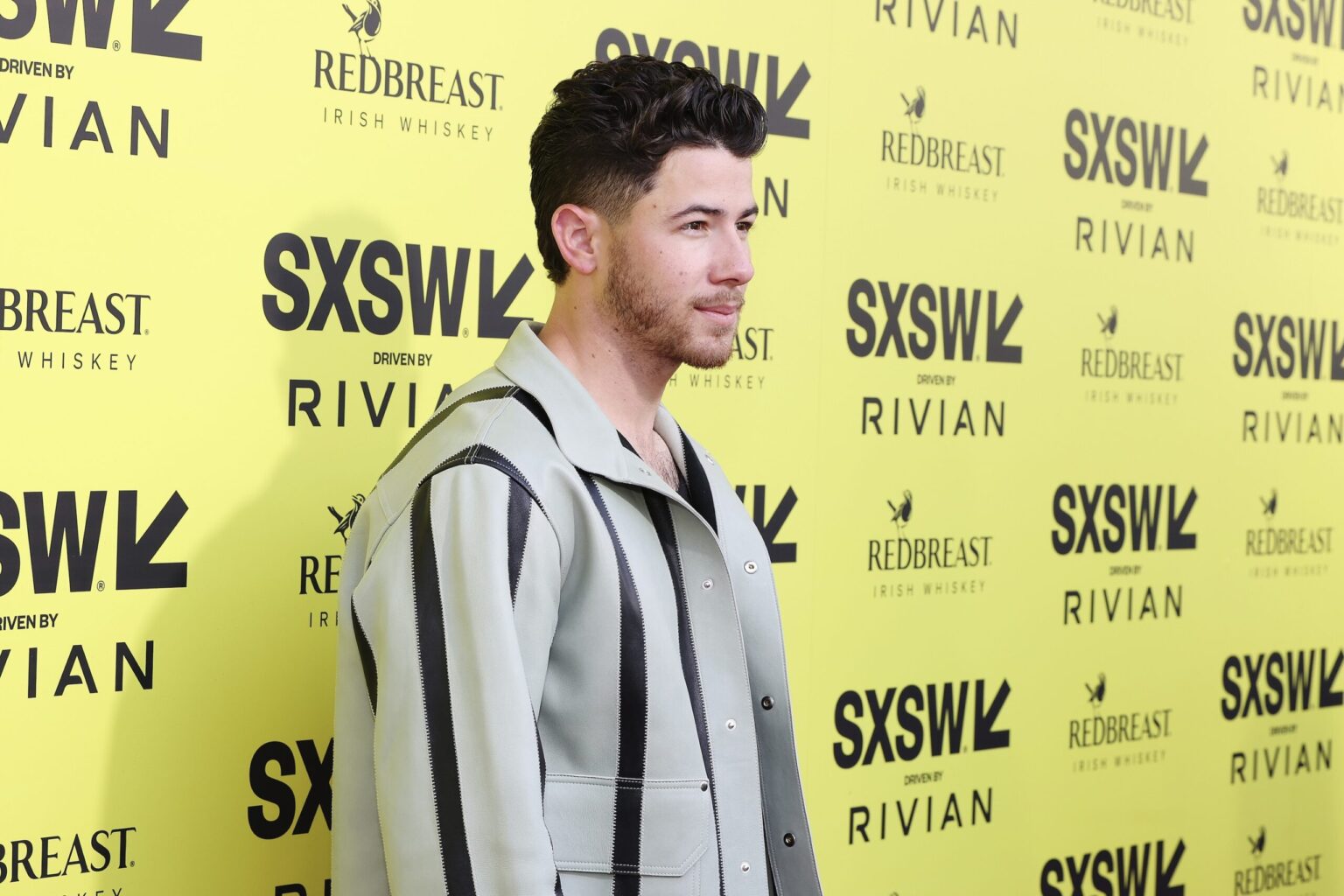AUSTIN, TEXAS - MARCH 14: Nick Jonas attends the premiere of "Power Ballad" during SXSW at The Paramount Theatre on March 14, 2026 in Austin, Texas. (Photo by Robin Marchant/Getty Images for Lionsgate)