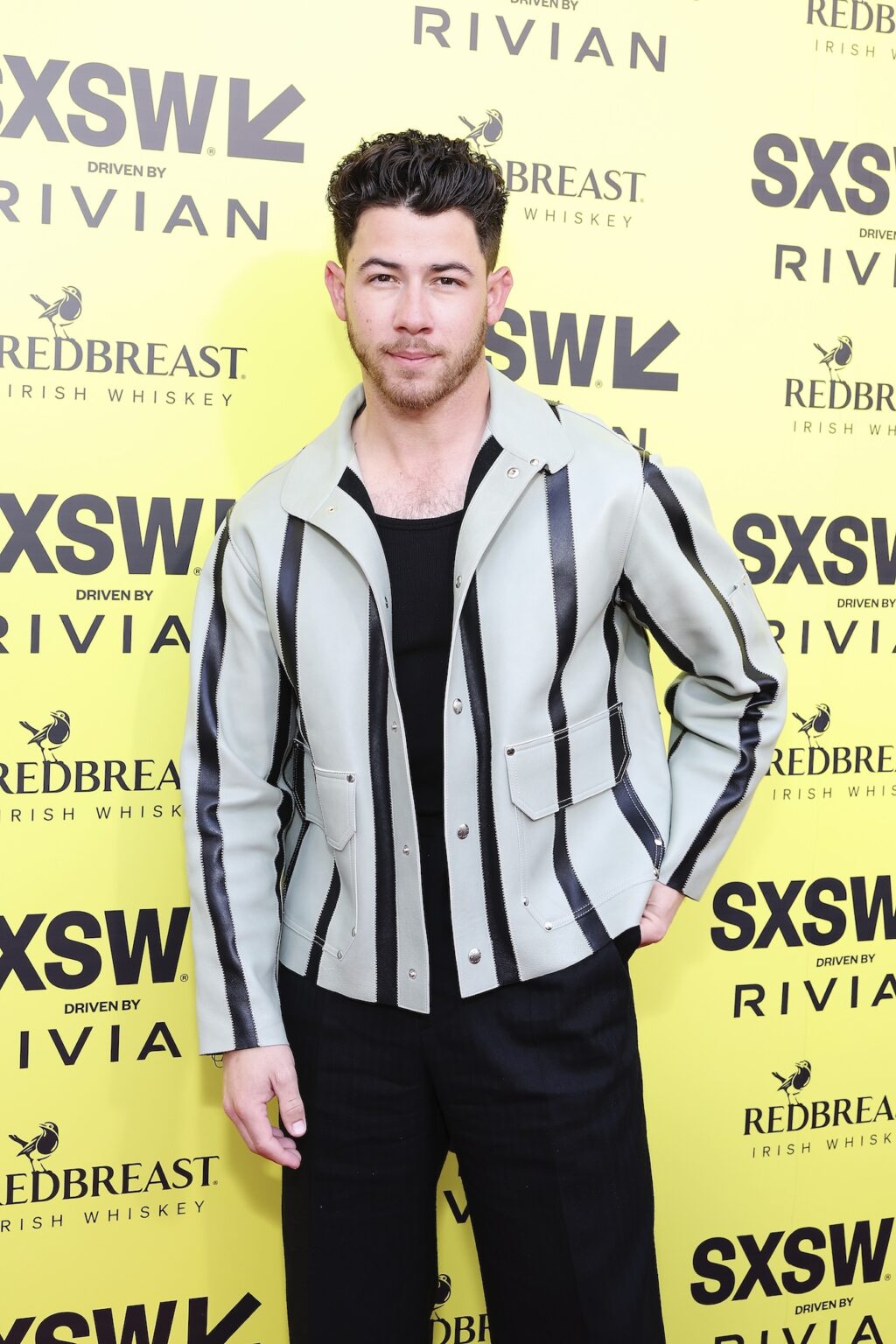AUSTIN, TEXAS - MARCH 14: Nick Jonas attends the premiere of "Power Ballad" during SXSW at The Paramount Theatre on March 14, 2026 in Austin, Texas. (Photo by Robin Marchant/Getty Images for Lionsgate)