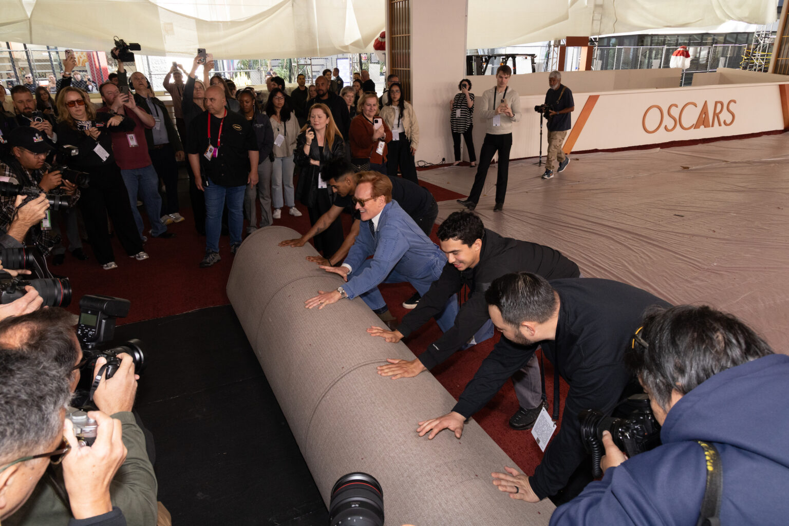 Conan O’Brien helps with the Red Carpet rollout for the 98th Oscars® on Wednesday, March 11,2026.