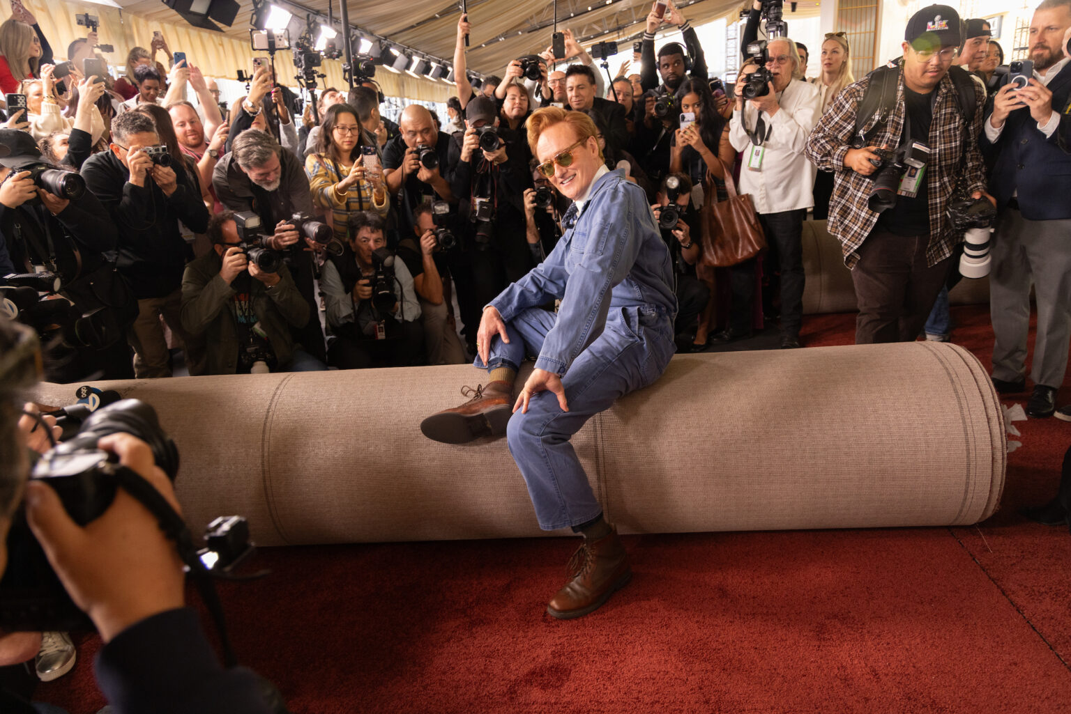 Conan O’Brien helps with the Red Carpet rollout for the 98th Oscars® on Wednesday, March 11,2026.
