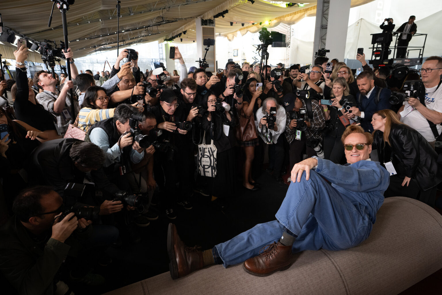 Conan O’Brien helps with the Red Carpet rollout for the 98th Oscars® on Wednesday, March 11,2026.