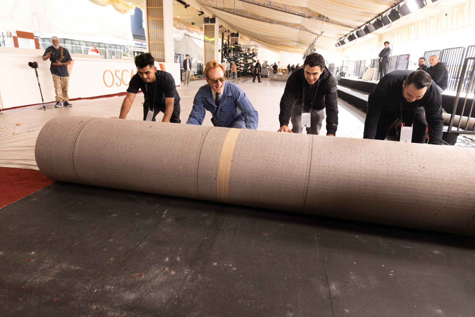 Conan O’Brien helps with the Red Carpet rollout for the 98th Oscars® on Wednesday, March 11,2026.