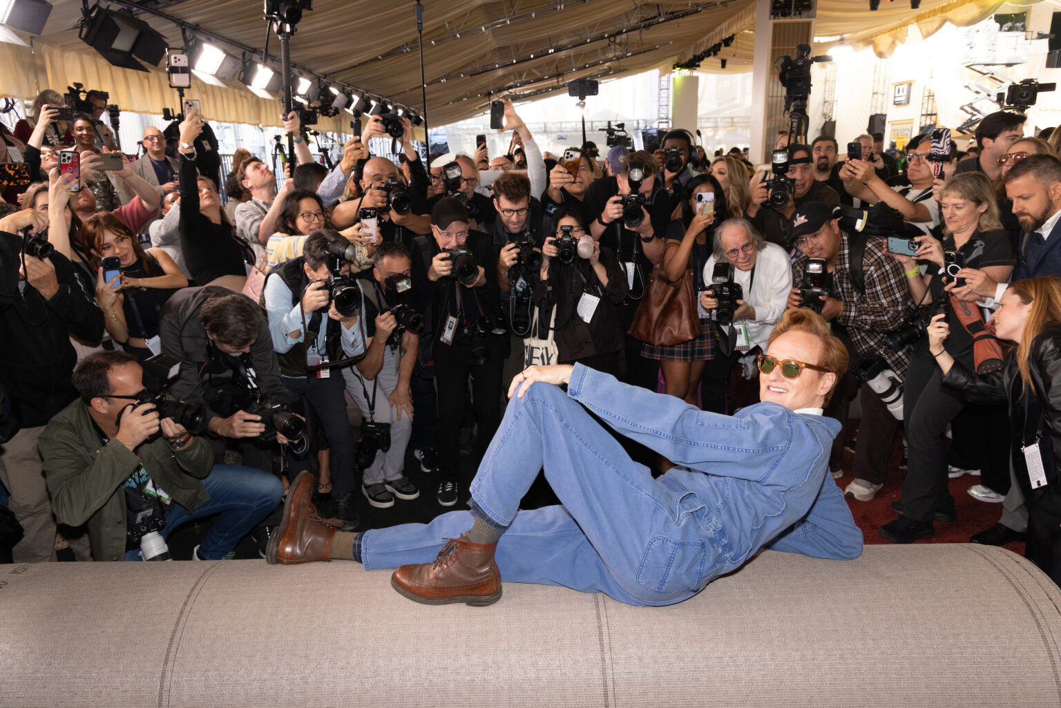 Conan O’Brien helps with the Red Carpet rollout for the 98th Oscars® on Wednesday, March 11,2026.