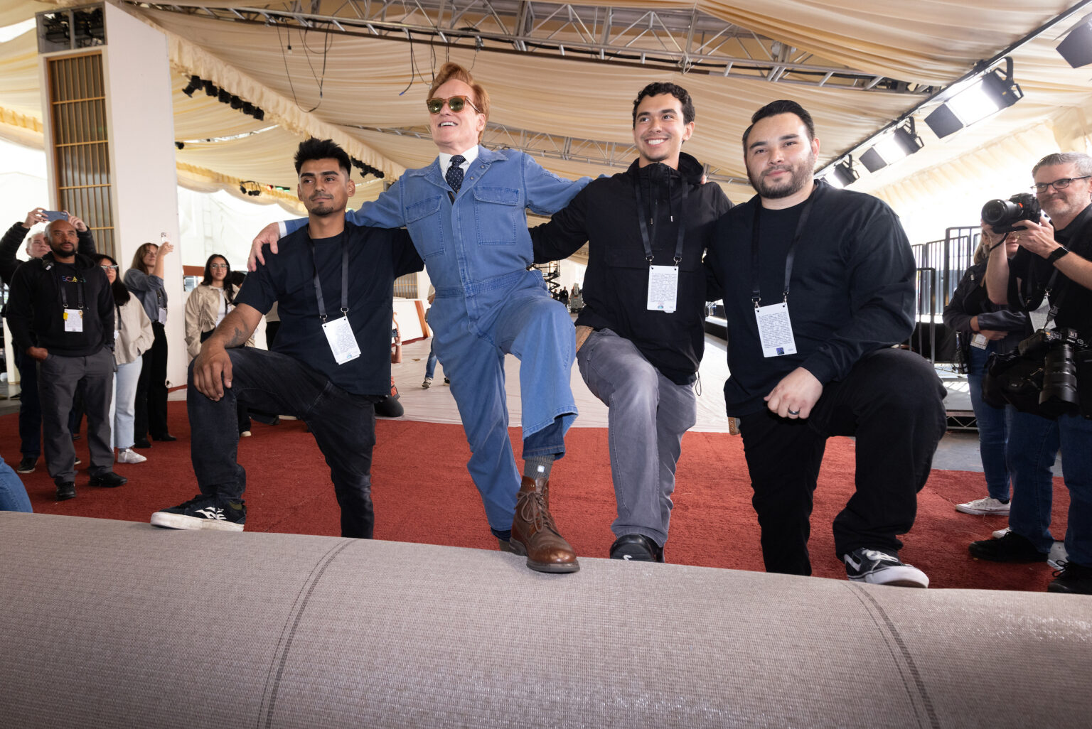 Conan O’Brien helps with the Red Carpet rollout for the 98th Oscars® on Wednesday, March 11,2026.