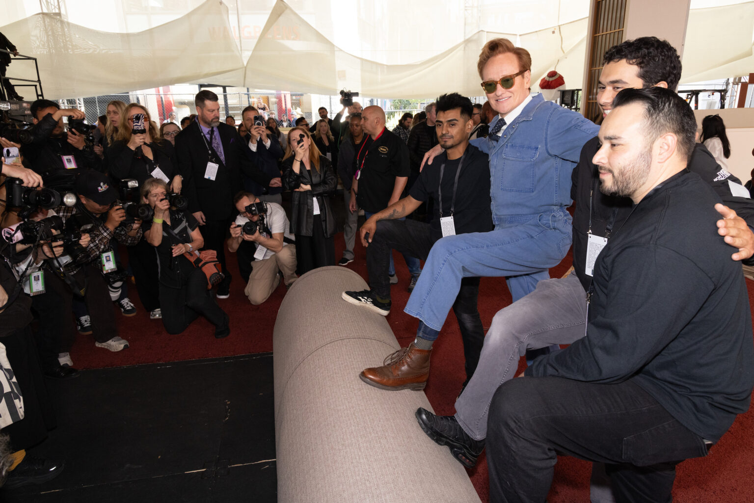 Conan O’Brien helps with the Red Carpet rollout for the 98th Oscars® on Wednesday, March 11,2026.