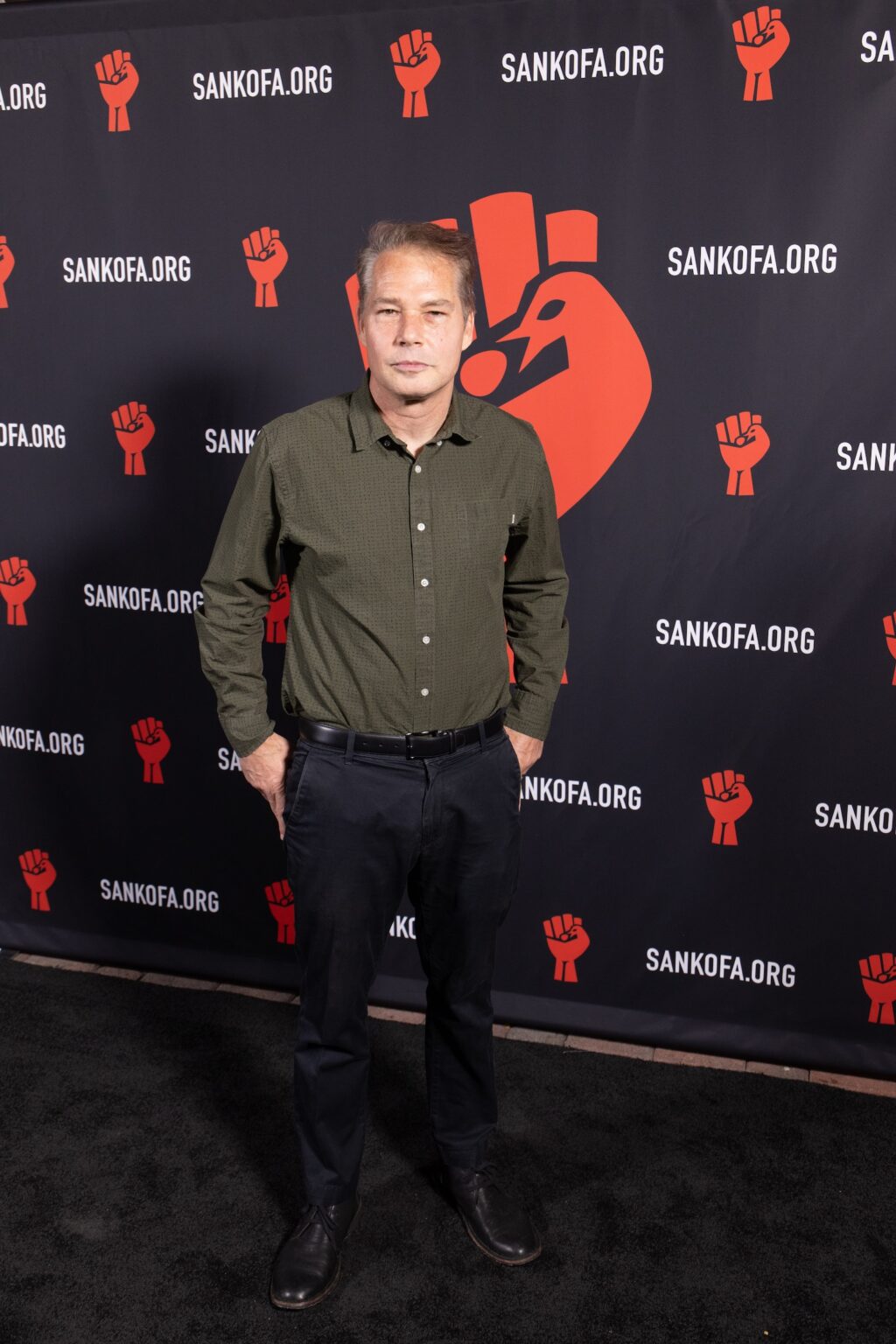 LOS ANGELES, CALIFORNIA - MARCH 1: Shepard Fairey attends the inaugural Sankofa.org Social Justice Awards at Chaplin Studios on March 1, 2026 in Los Angeles, California. (Photo by Todd Westphal / Sankofa.org)