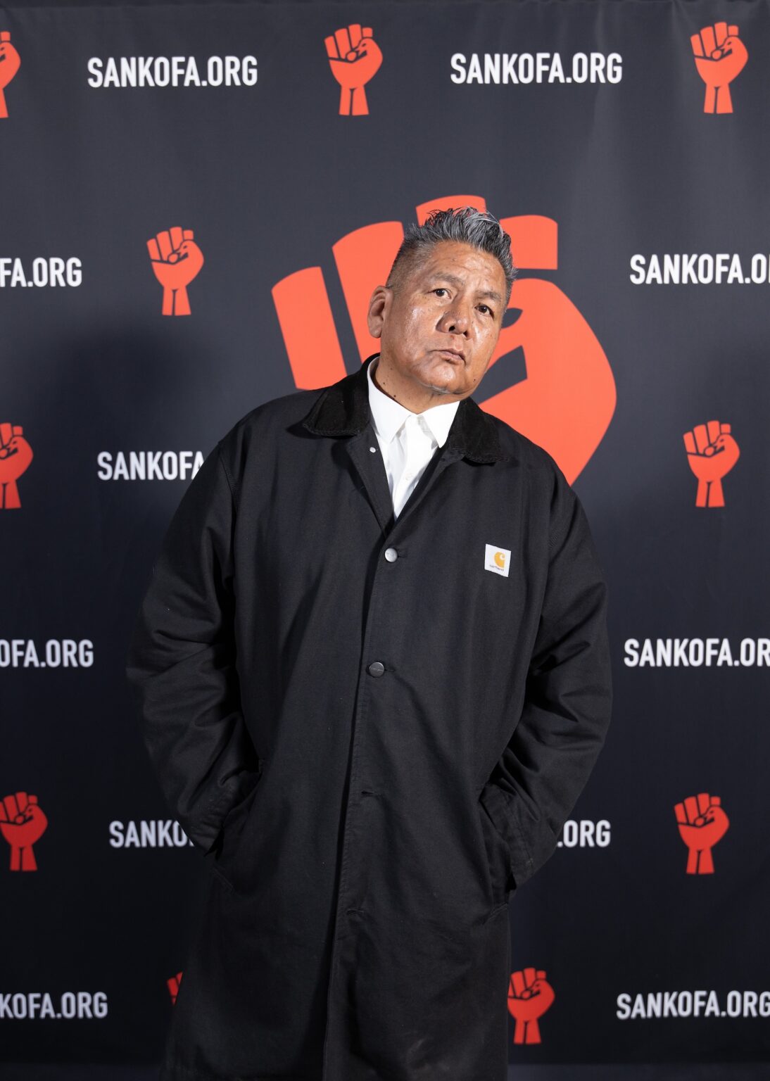 LOS ANGELES, CALIFORNIA - MARCH 1: Artist, Douglas Miles attends the inaugural Sankofa.org Social Justice Awards at Chaplin Studios on March 1, 2026 in Los Angeles, California. (Photo by Todd Westphal / Sankofa.org)