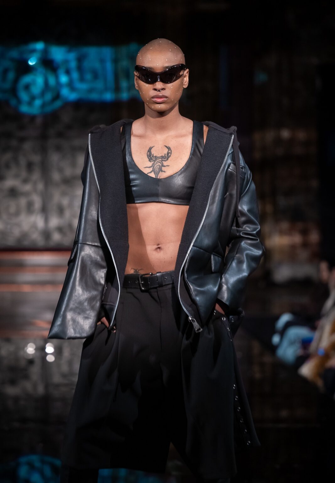 NEW YORK, NEW YORK - FEBRUARY 13: A model walks the runway at the Soid Studios show during New York Fashion Week Powered By Art Hearts Fashion at The Angel Orensanz Foundation on February 13, 2026 in New York City. (Photo by Mark Gunter/Getty Images for Art Hearts Fashion)
