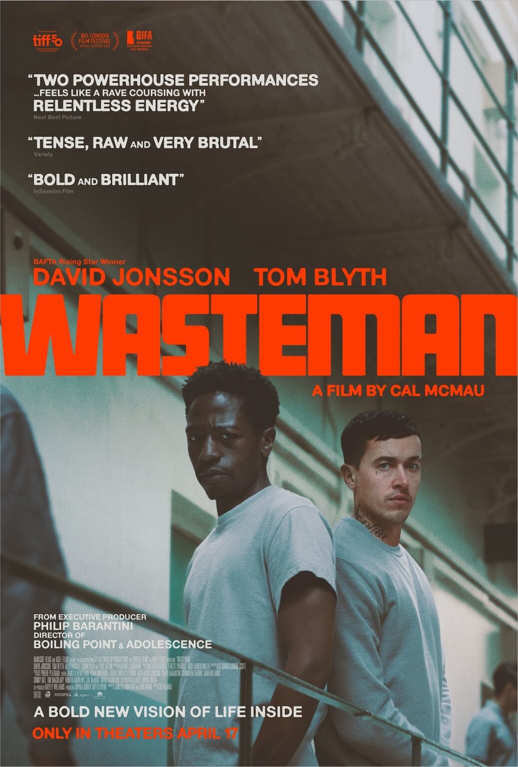 WASTEMAN – Prison Thriller Starring David Jonsson & Tom Blyth