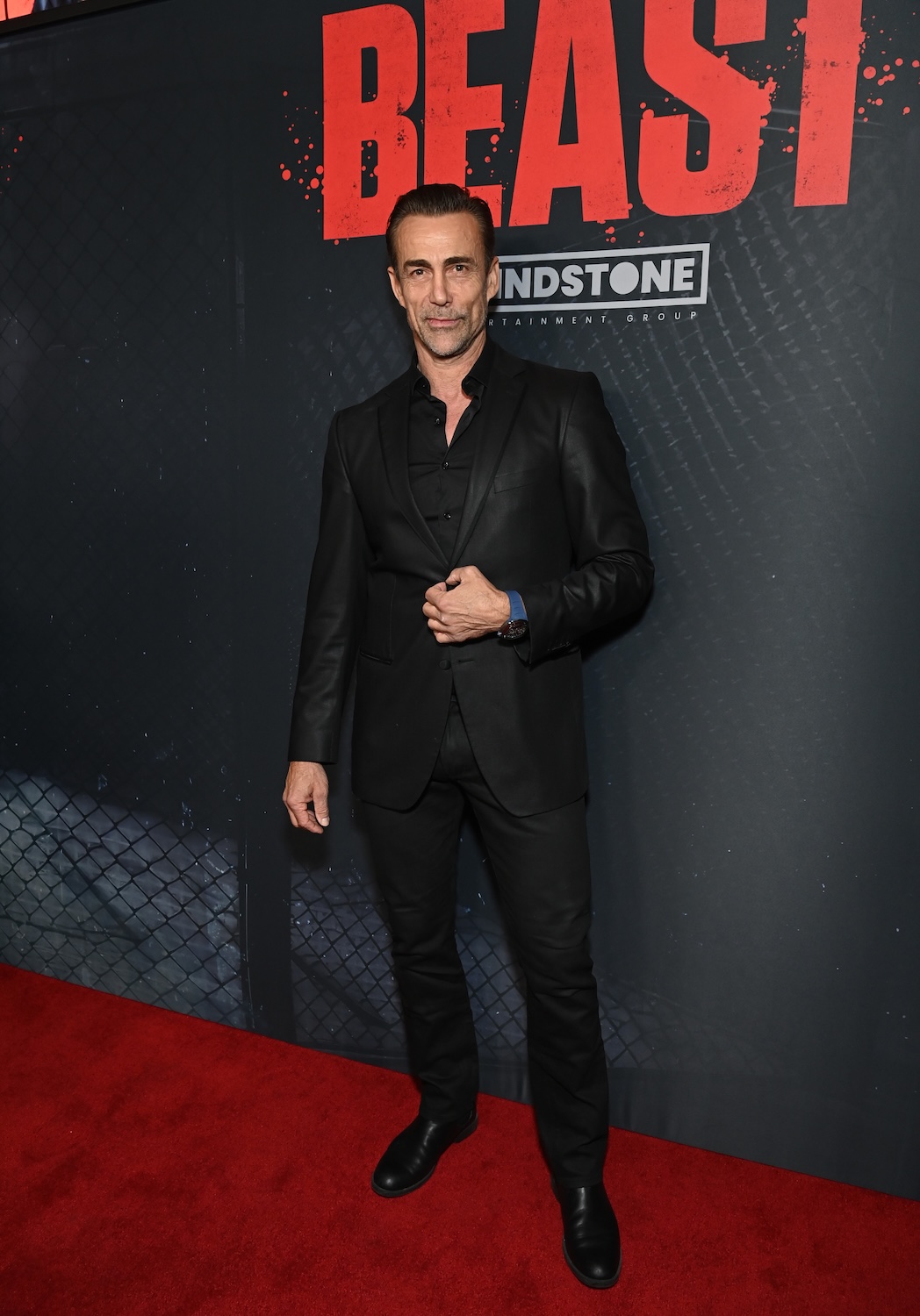 INGLEWOOD, CALIFORNIA - APRIL 08: Daniel Bernhardt attends "Beast" Los Angeles Special Screening at Cosm Los Angeles on April 08, 2026 in Inglewood, California. (Photo by Jon Kopaloff/Getty Images for Lionsgate/Grindstone)